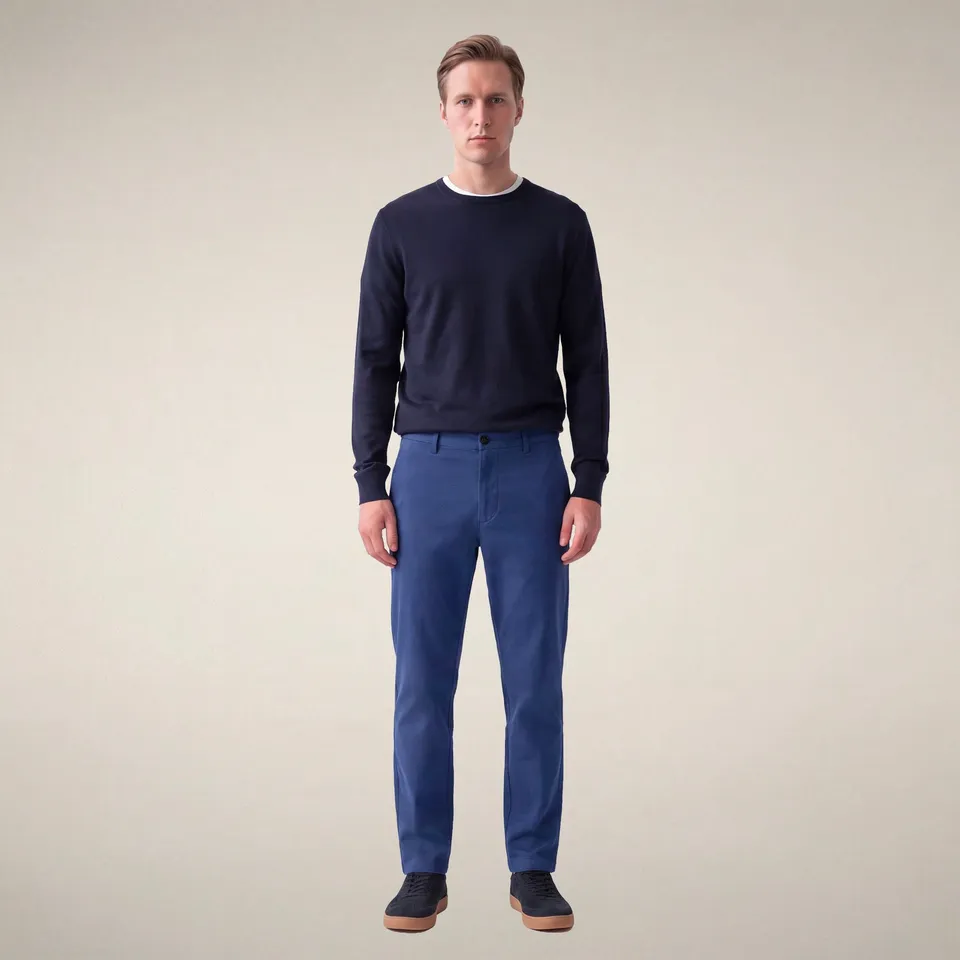 save-the-duck-steve-pantalon-homme-slim-bleu-navy image 1
