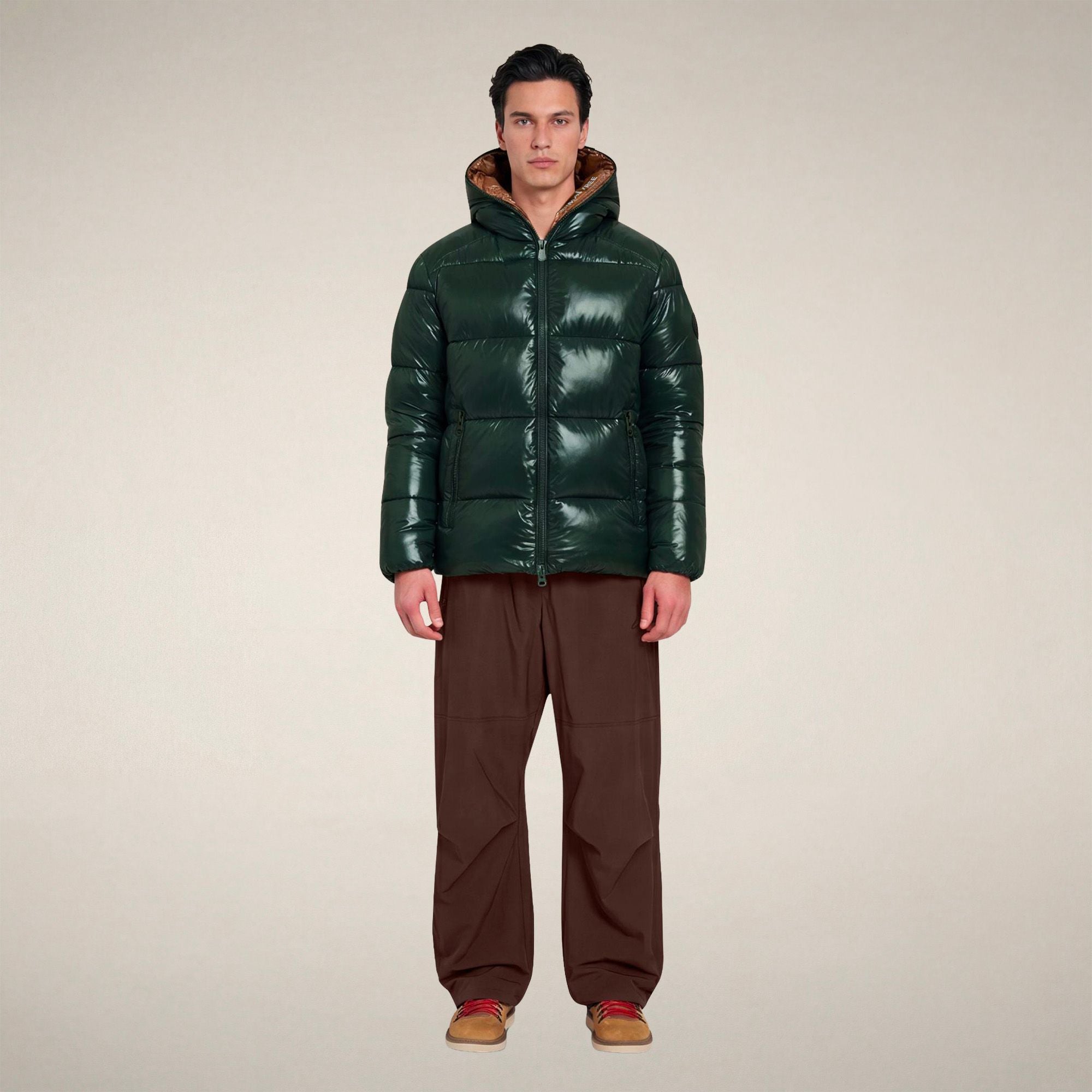 save-the-duck-edgard-doudoune-homme-vert-nori-laqu image 1