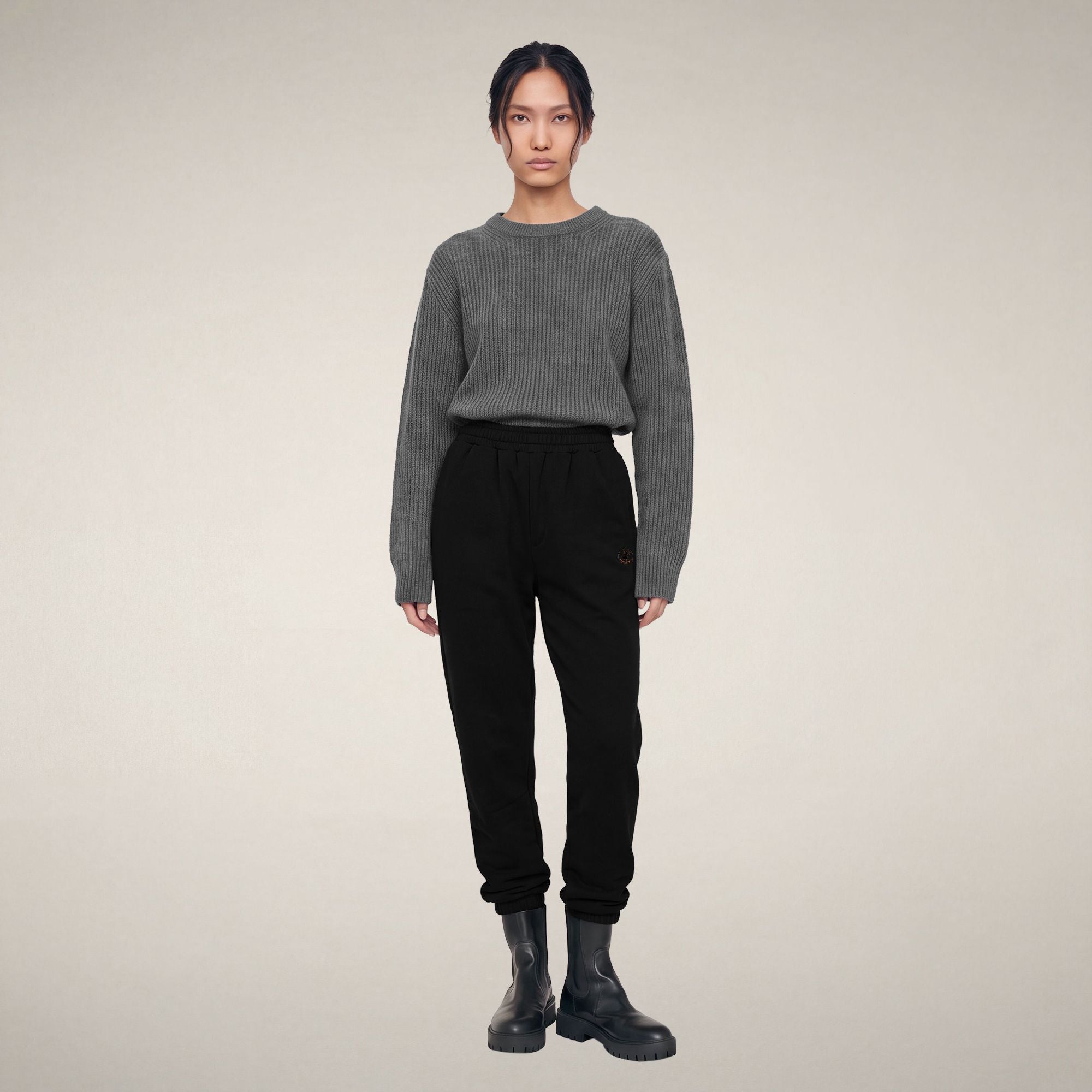 save-the-duck-hiroko-pantalon-femme-noir image 1