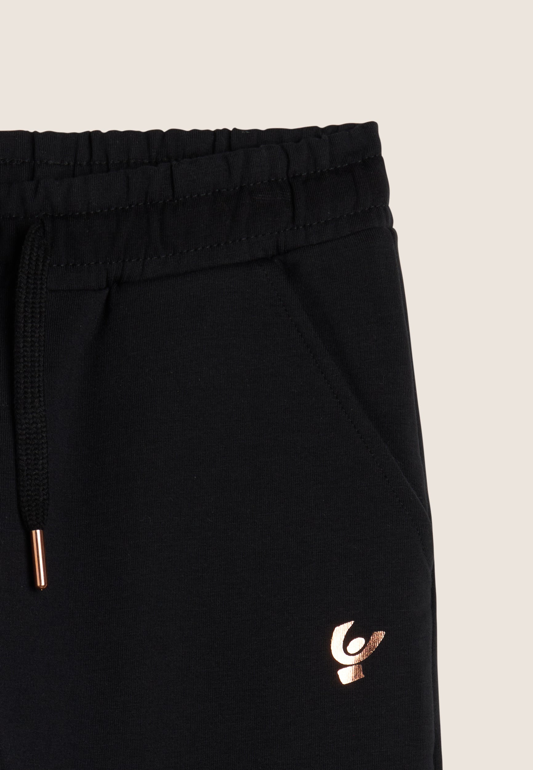 freddy-pantalon-sport-fille-coton-stretch-poignets-coulisse image 3