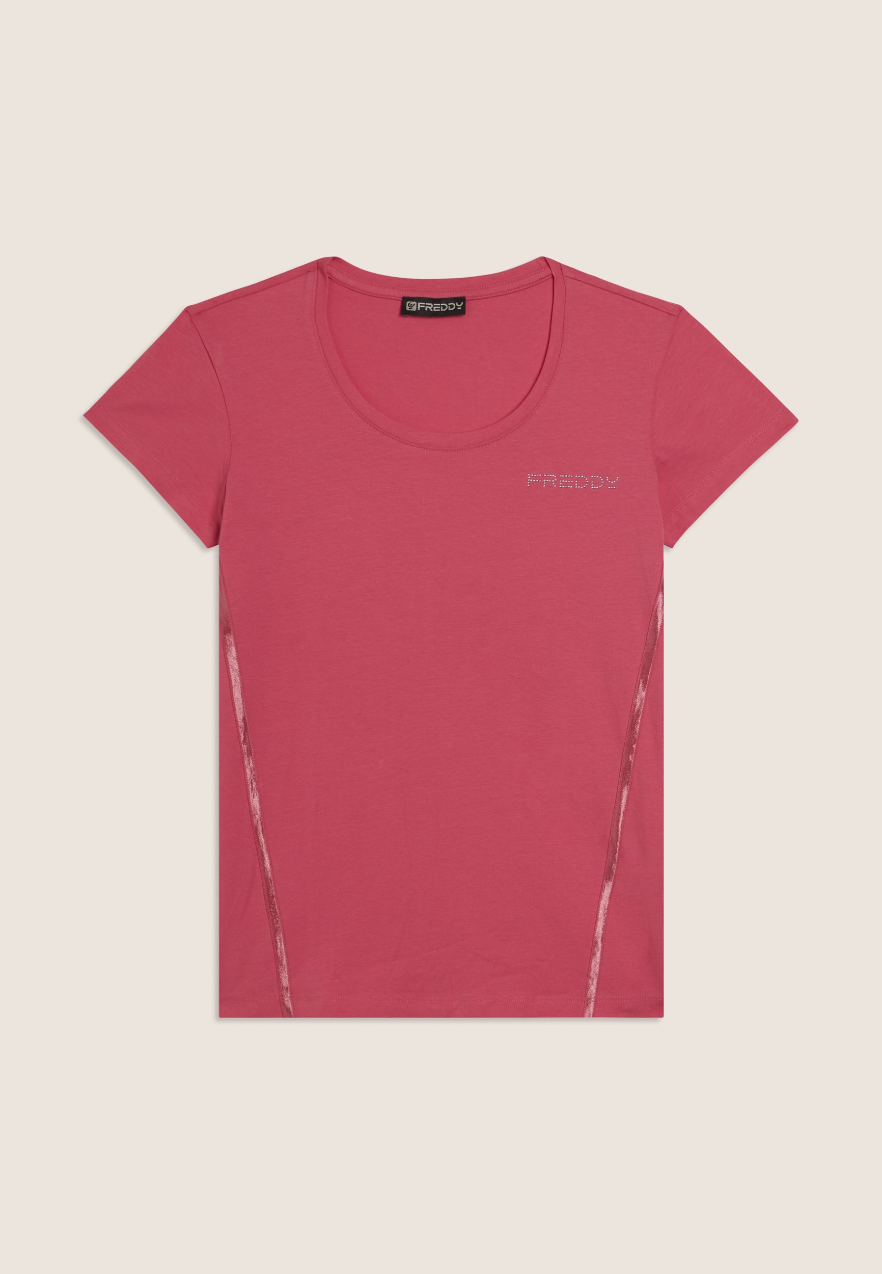 freddy-t-shirt-logo-perles-inserts-lastiques-manches-courtes image 6