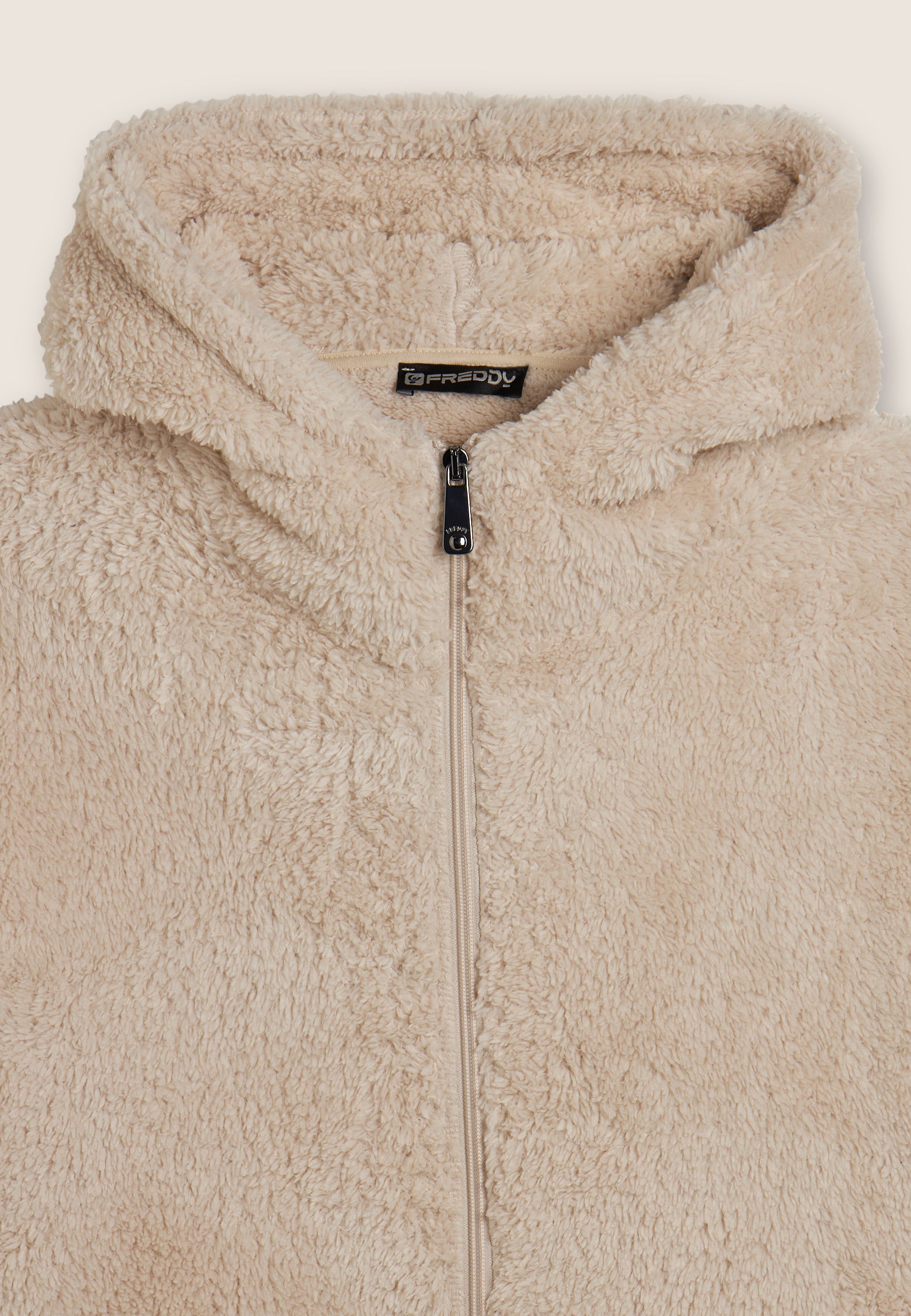 freddy-sweat-femme-en-pile-sherpa-capuche-full-zip image 7