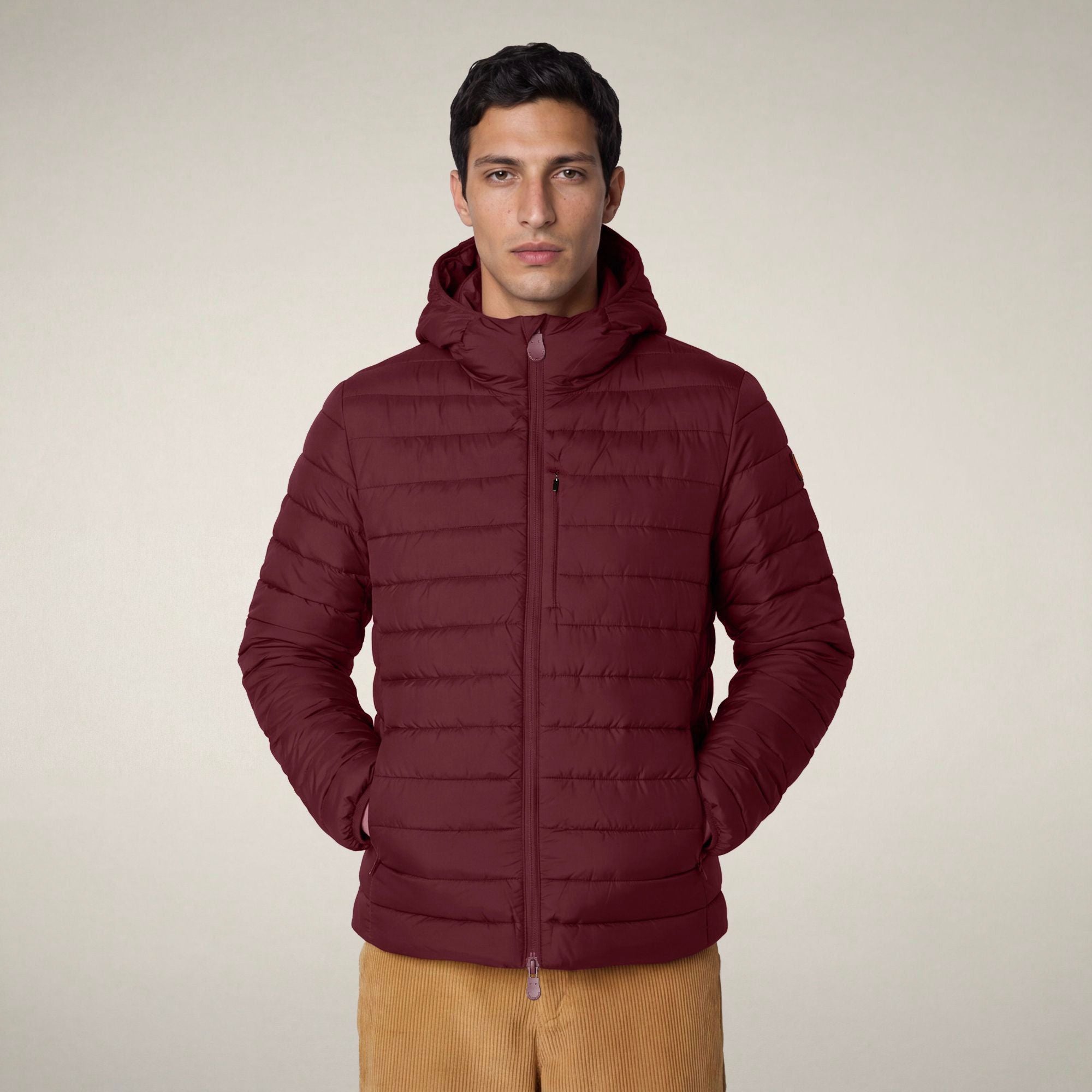 save-the-duck-juncus-doudoune-homme-bordeaux-capuche image 5