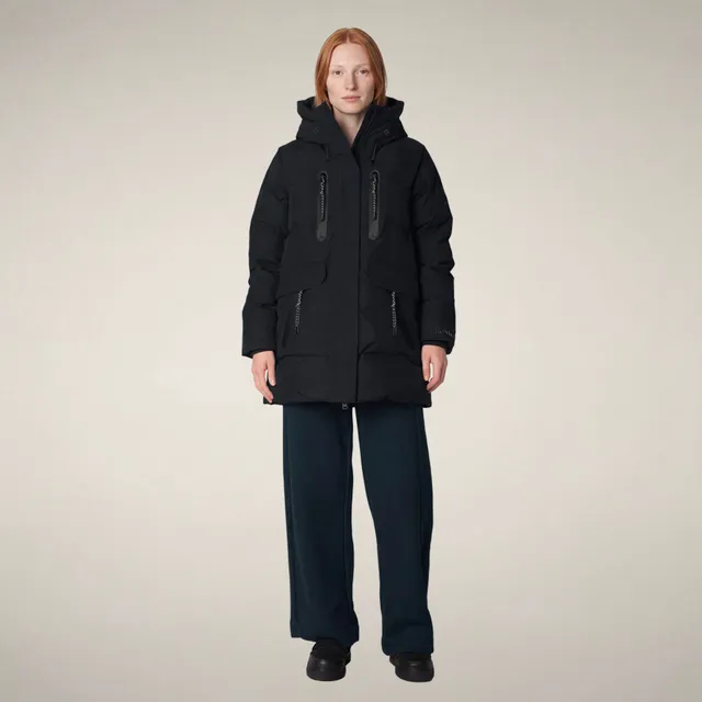 save-the-duck-k2-parka-femme-noir image 1