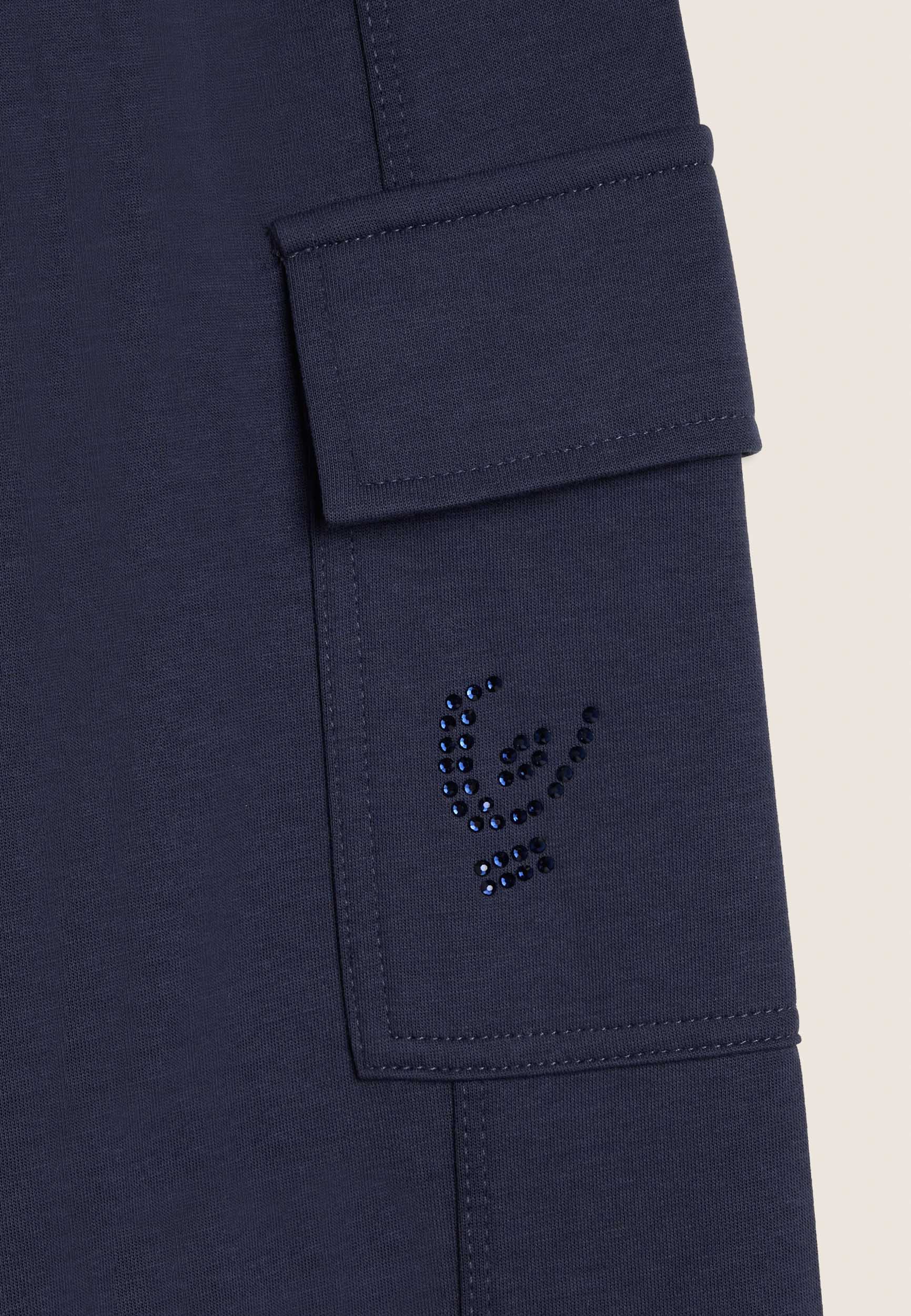 freddy-pantalon-junior-oversize-cargo-strass image 3