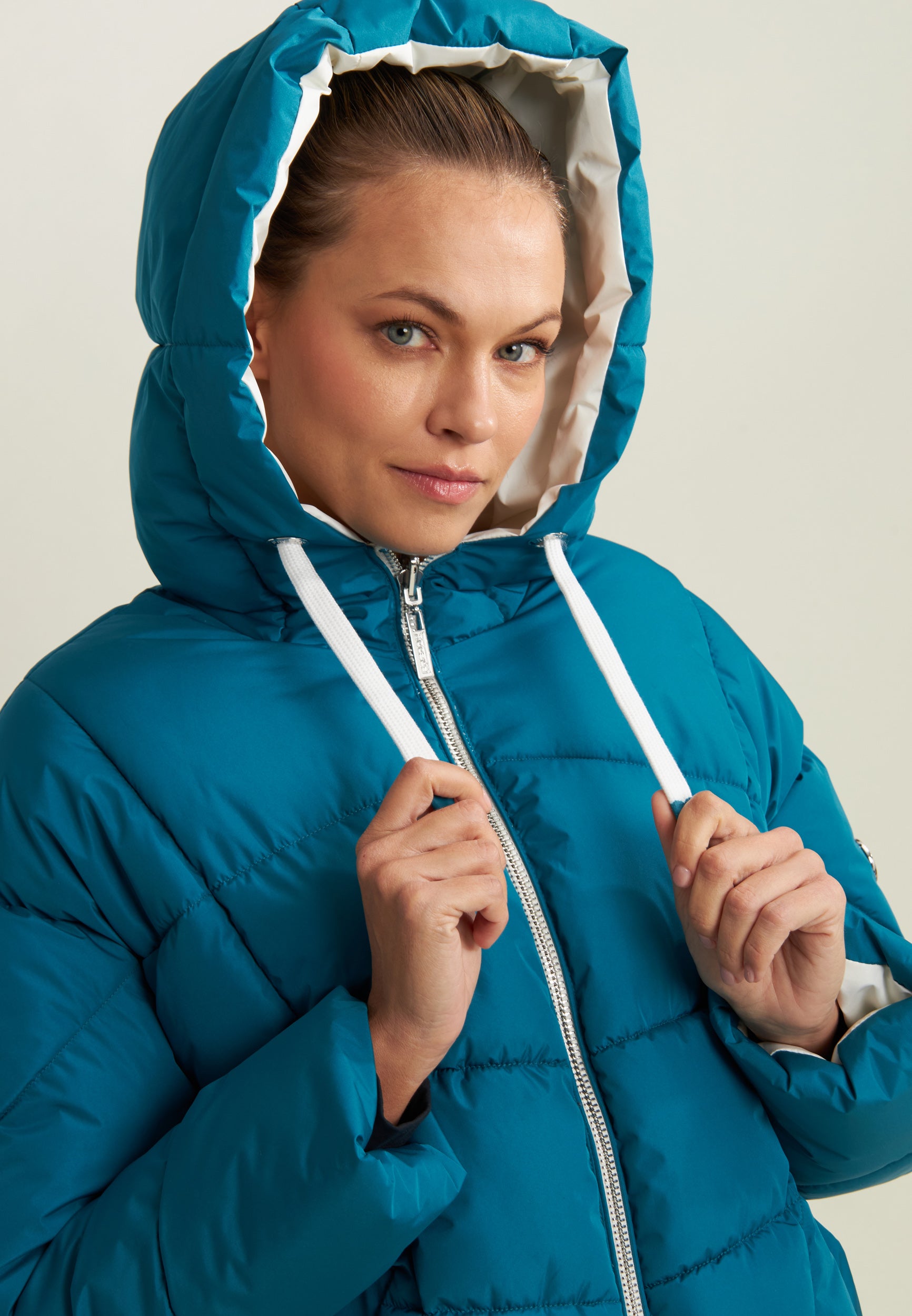 freddy-double-face-doudoune-femme-r-versible-capuche image 4