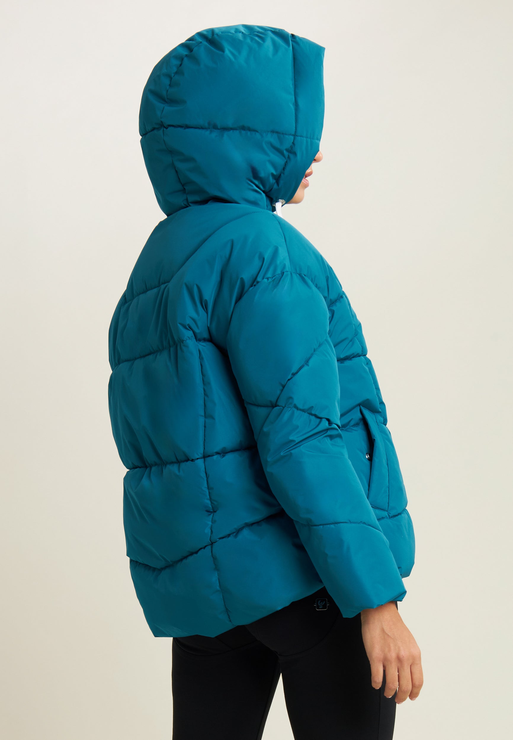 freddy-double-face-doudoune-femme-r-versible-capuche image 3