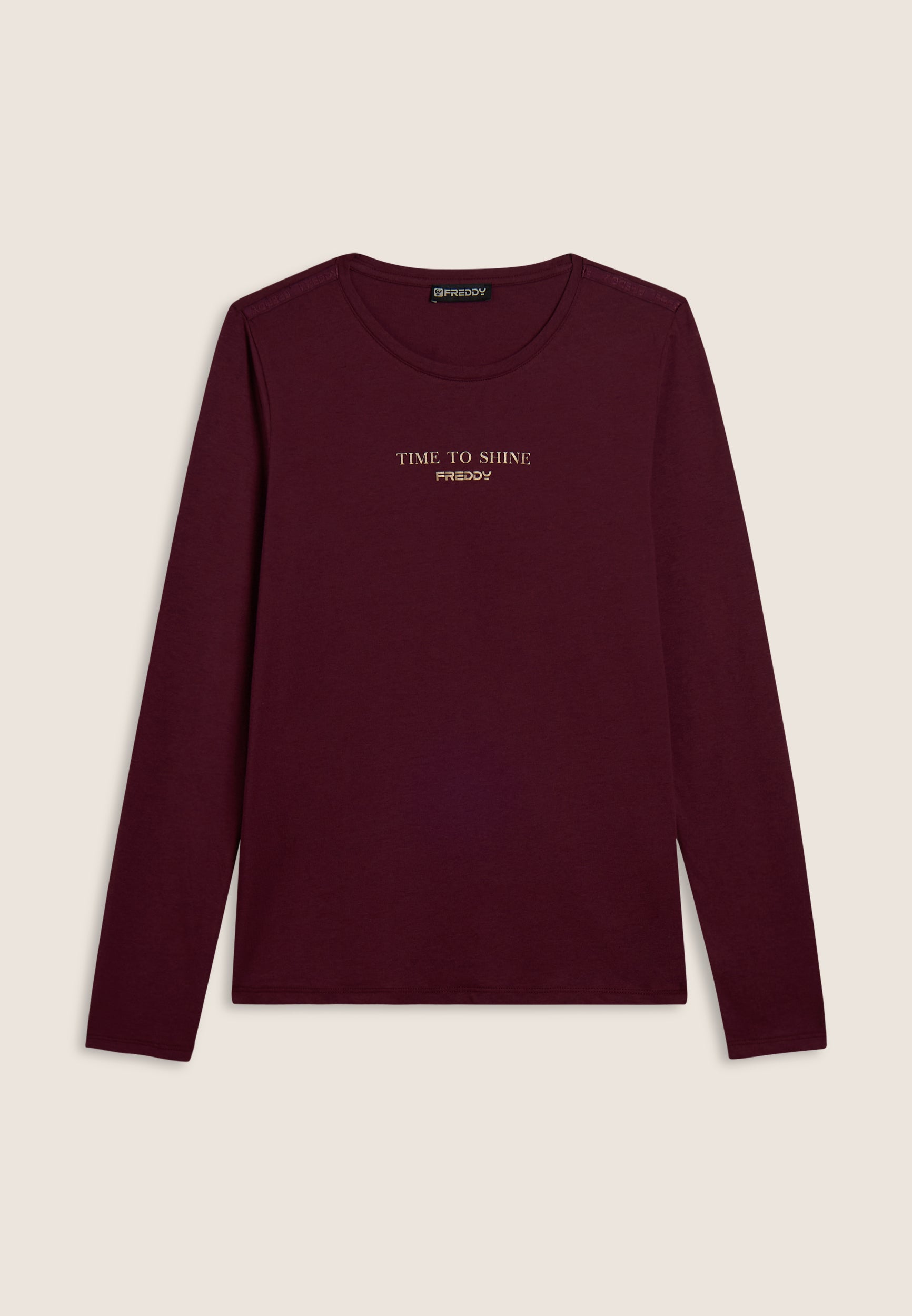 freddy-t-shirt-manches-longues-femme-time-to-shine image 5