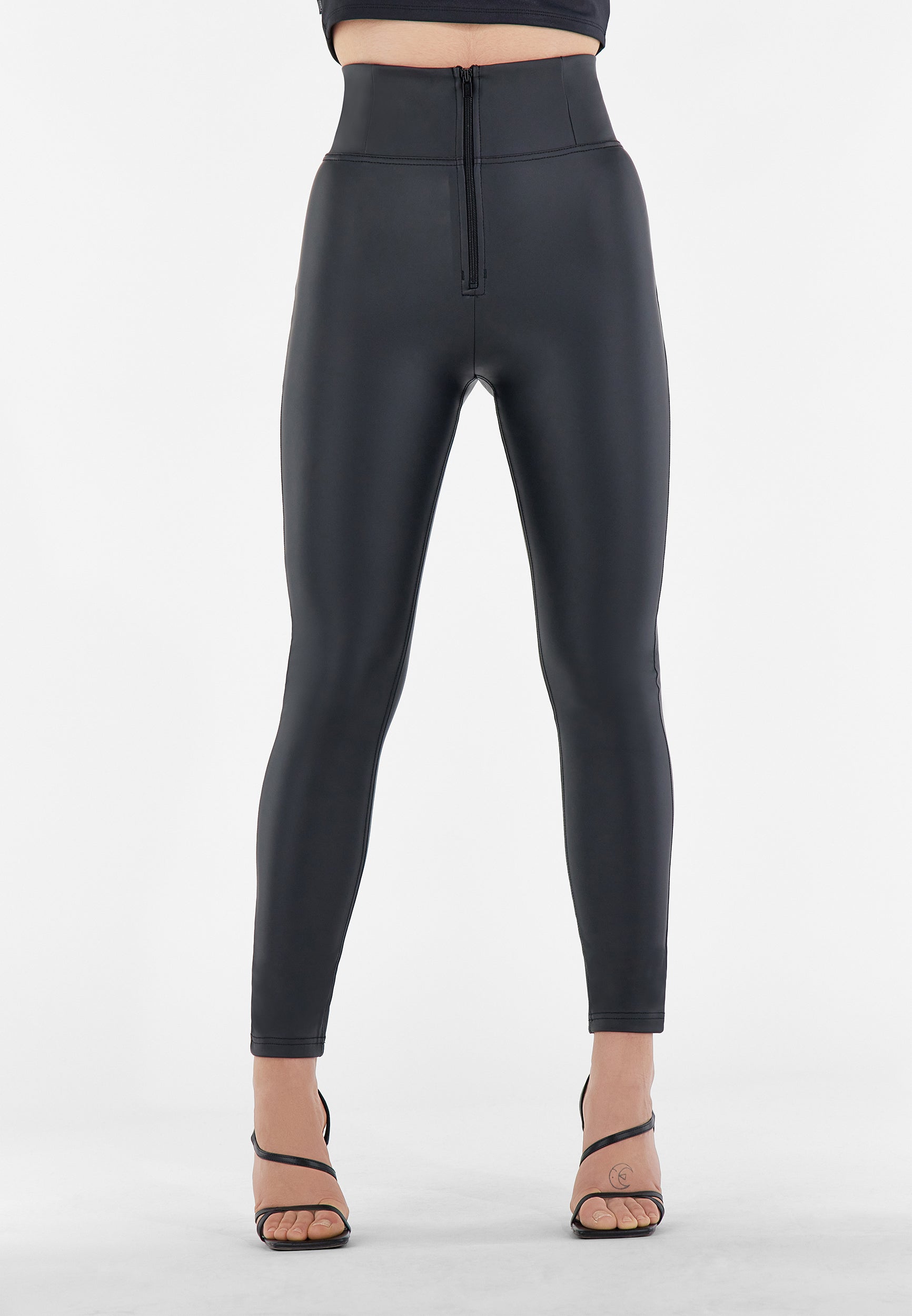 freddy-wr-up-curvy-pantalon-push-up-skinny-taille-haute-simili-cuir image 1