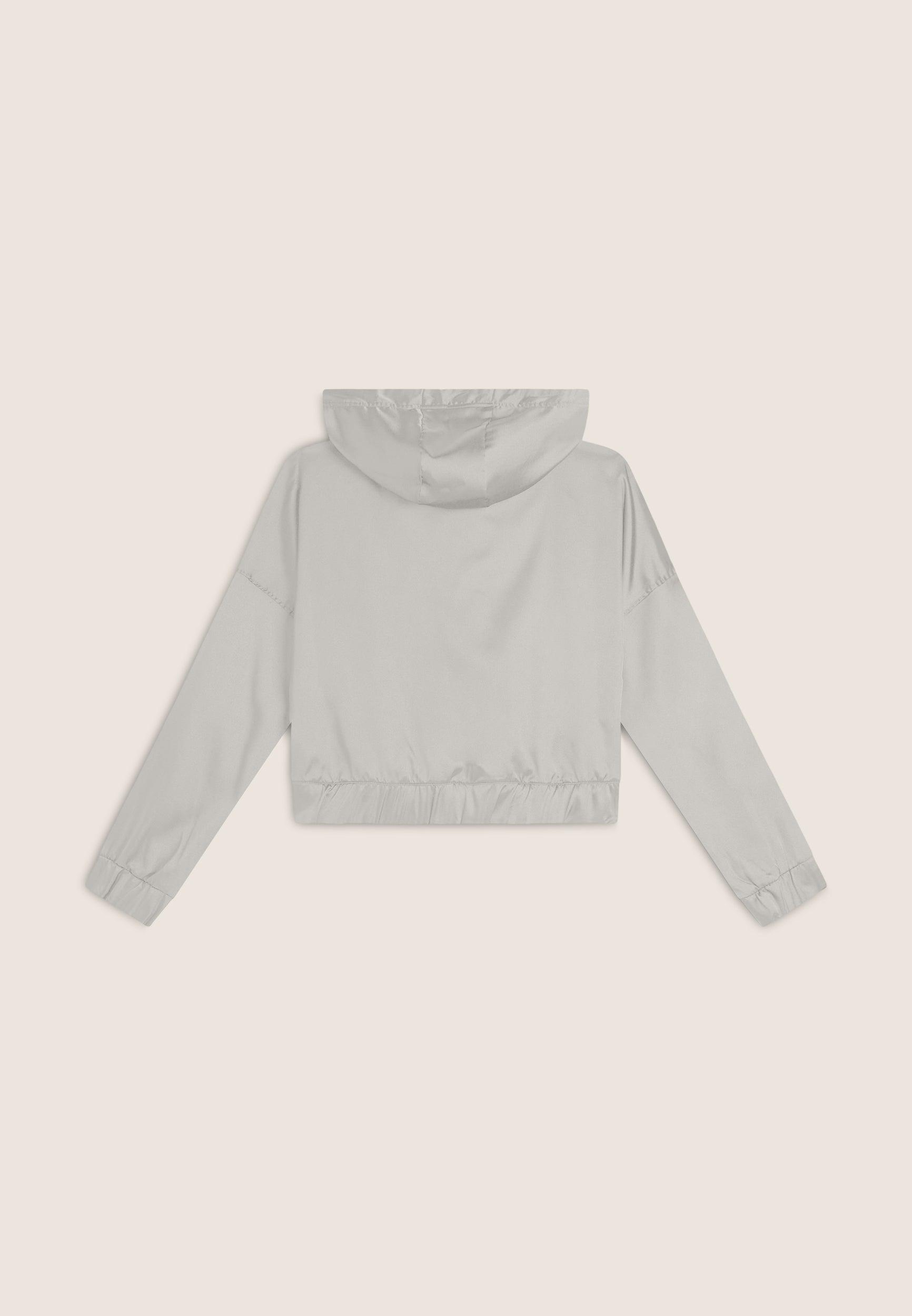 freddy-sweat-court-zipp-capuche-effet-soie-femme image 6