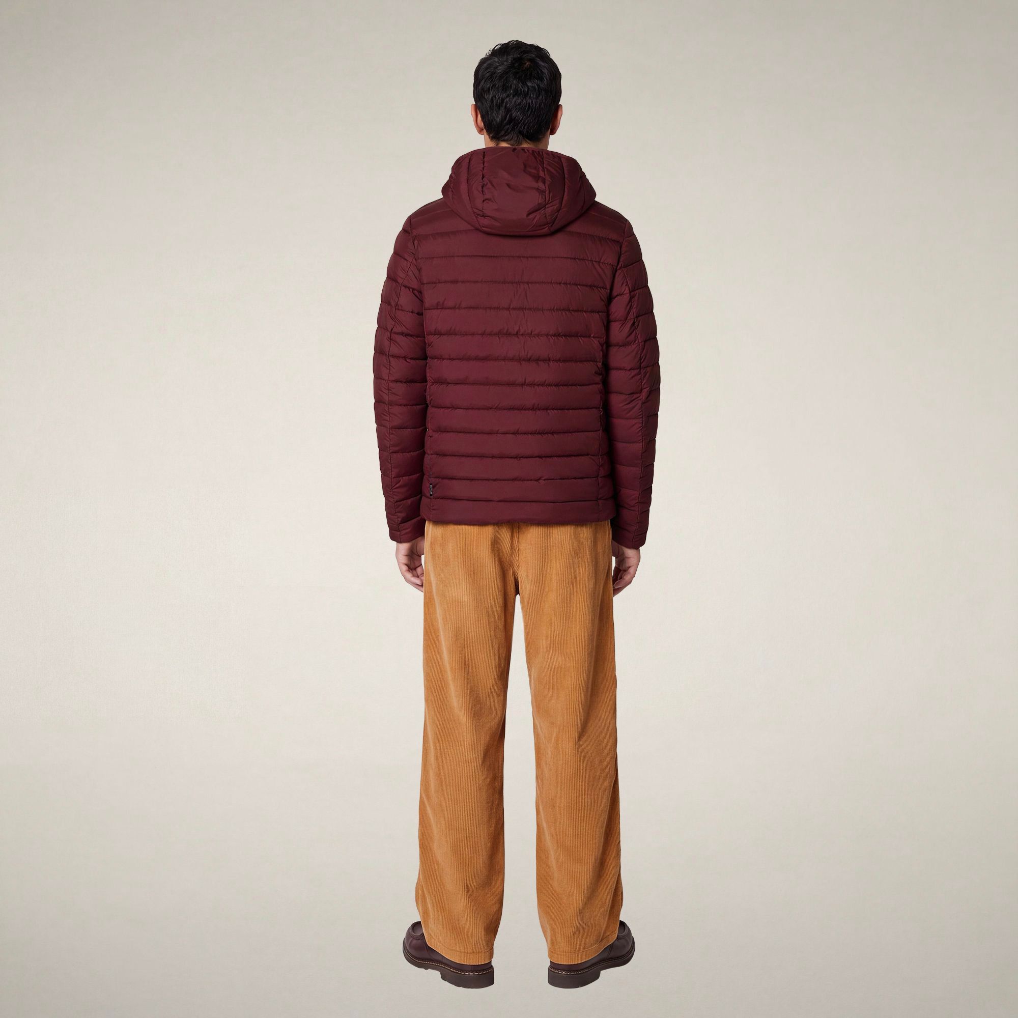 save-the-duck-juncus-doudoune-homme-bordeaux-capuche image 2