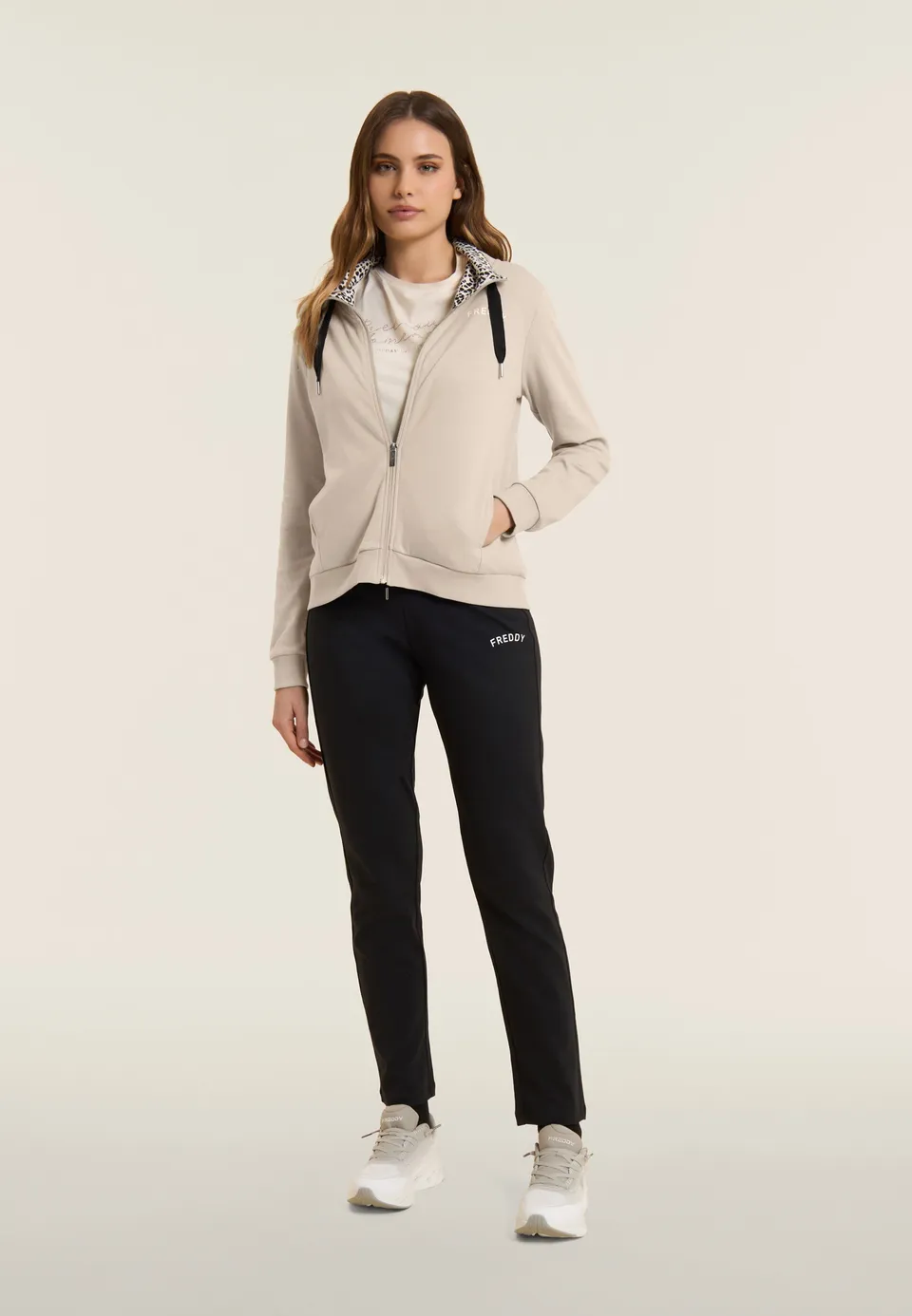 freddy-tuta-zip-collo-alto-animalier-surv-tement-coton image 1