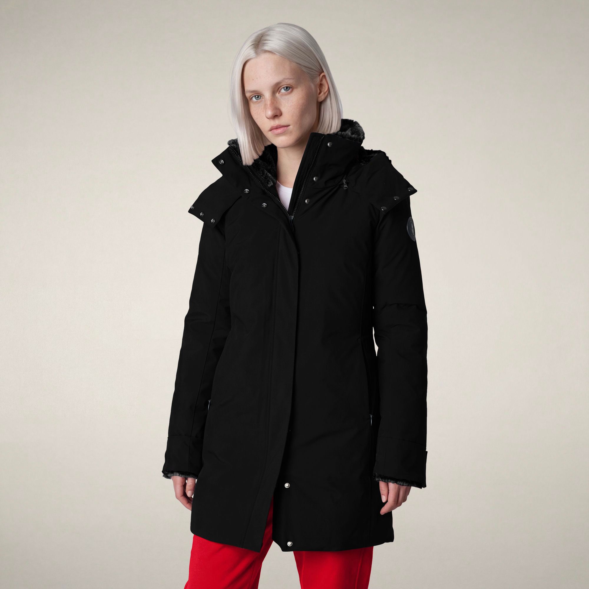 save-the-duck-samantah-parka-femme-noir image 5