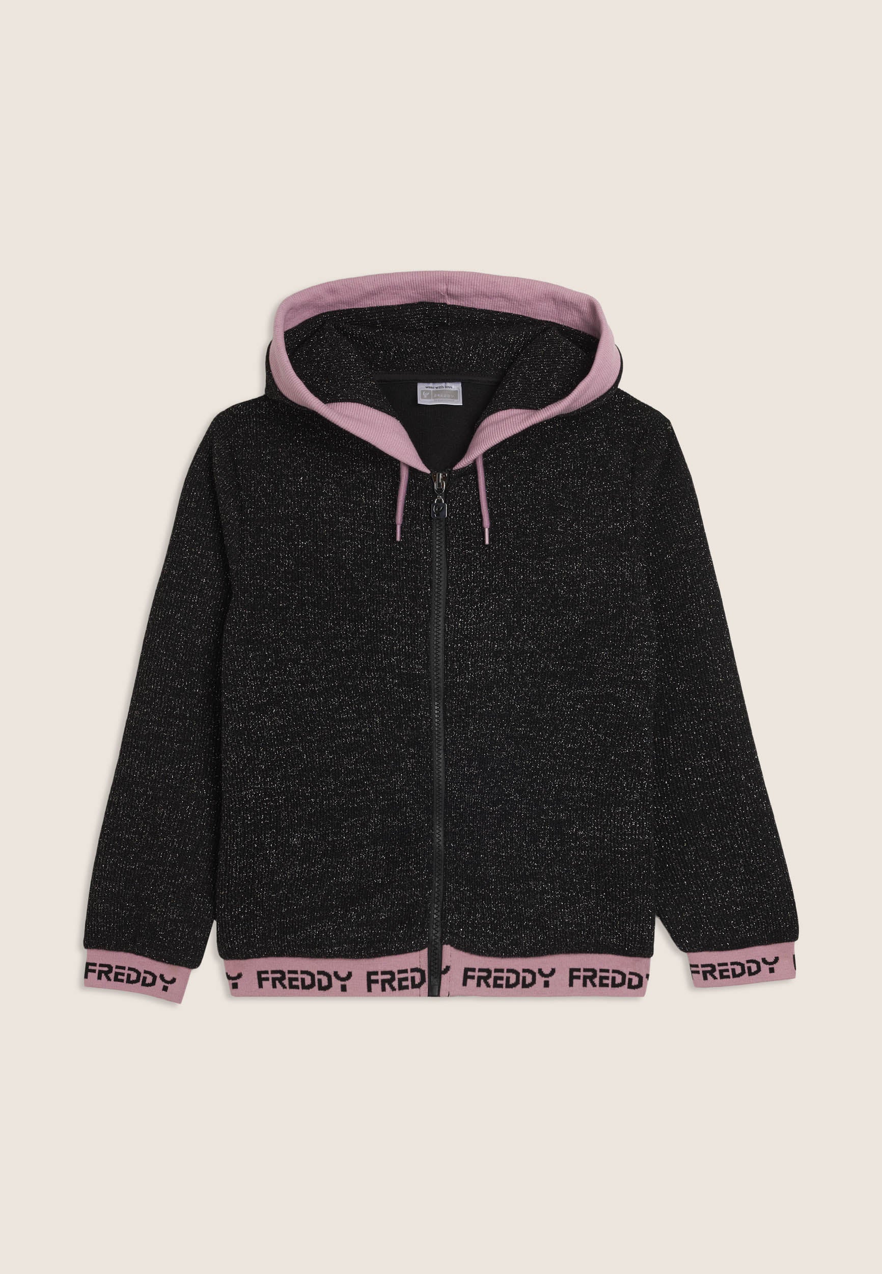 freddy-wr-up-felpa-junior-maille-lurex-capuche image 1