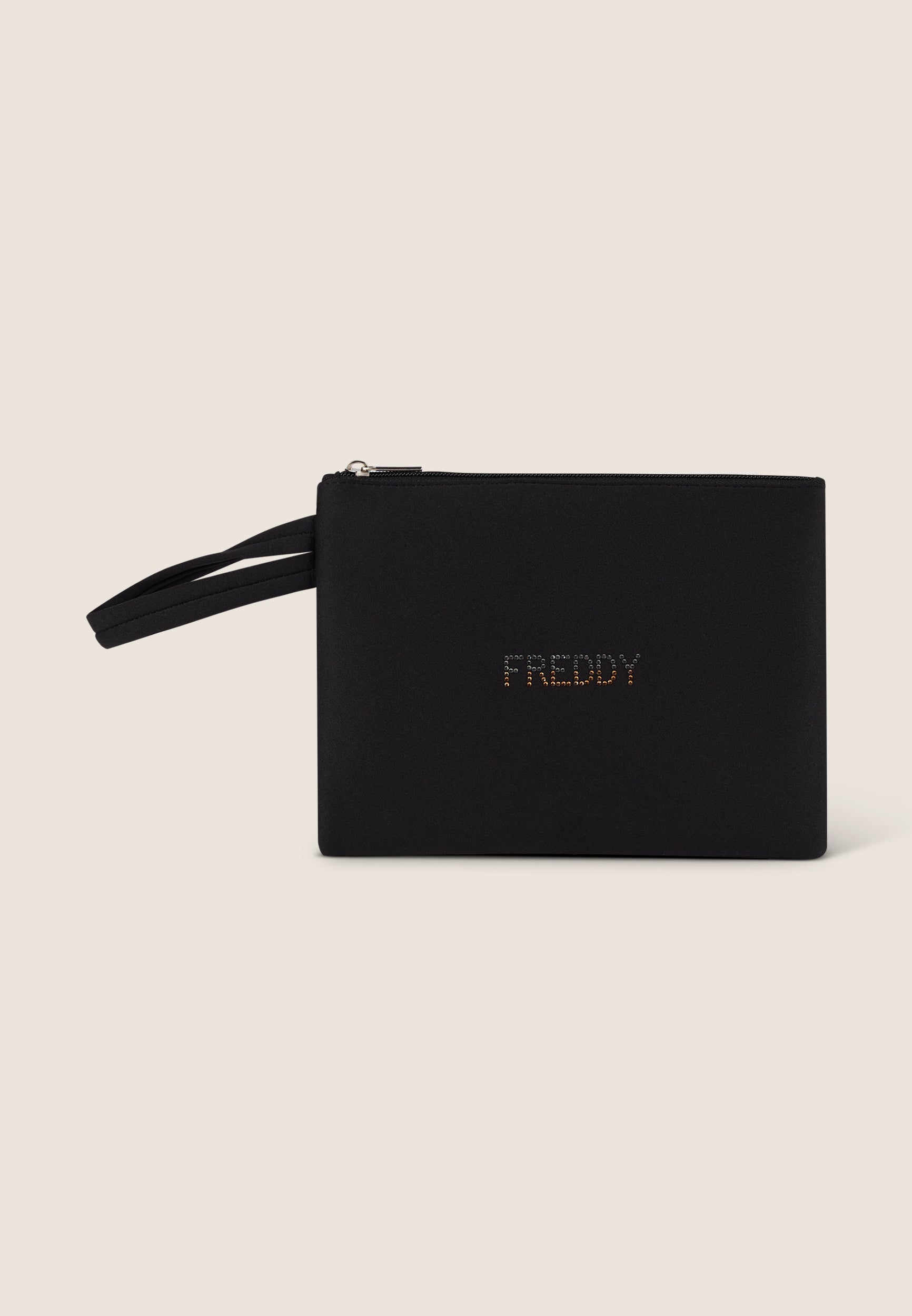 freddy-pochette-n-opr-ne-logo-strass-bicolores image 1