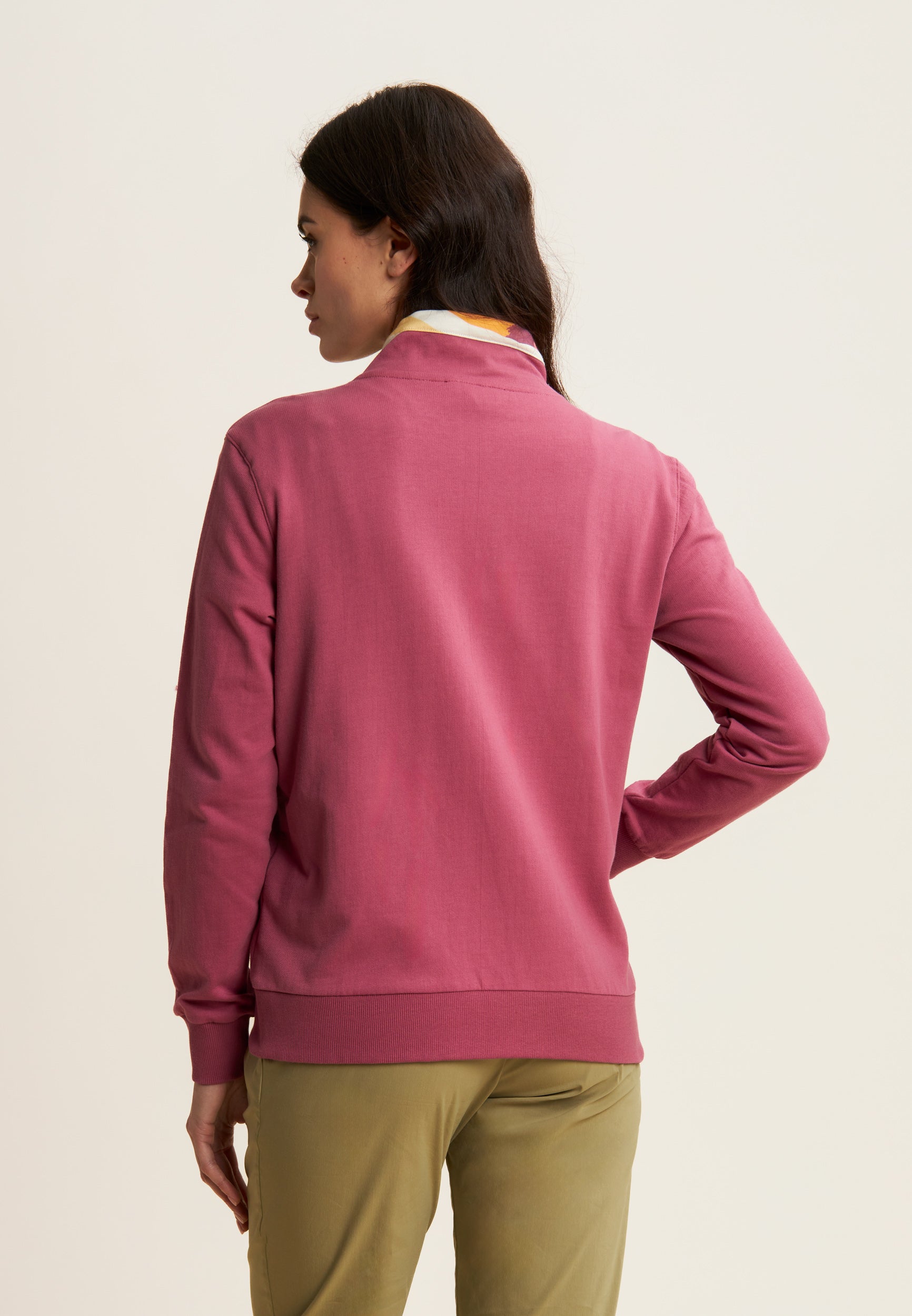 freddy-sweat-zipp-col-haut-d-tails-multicolores-femme image 3