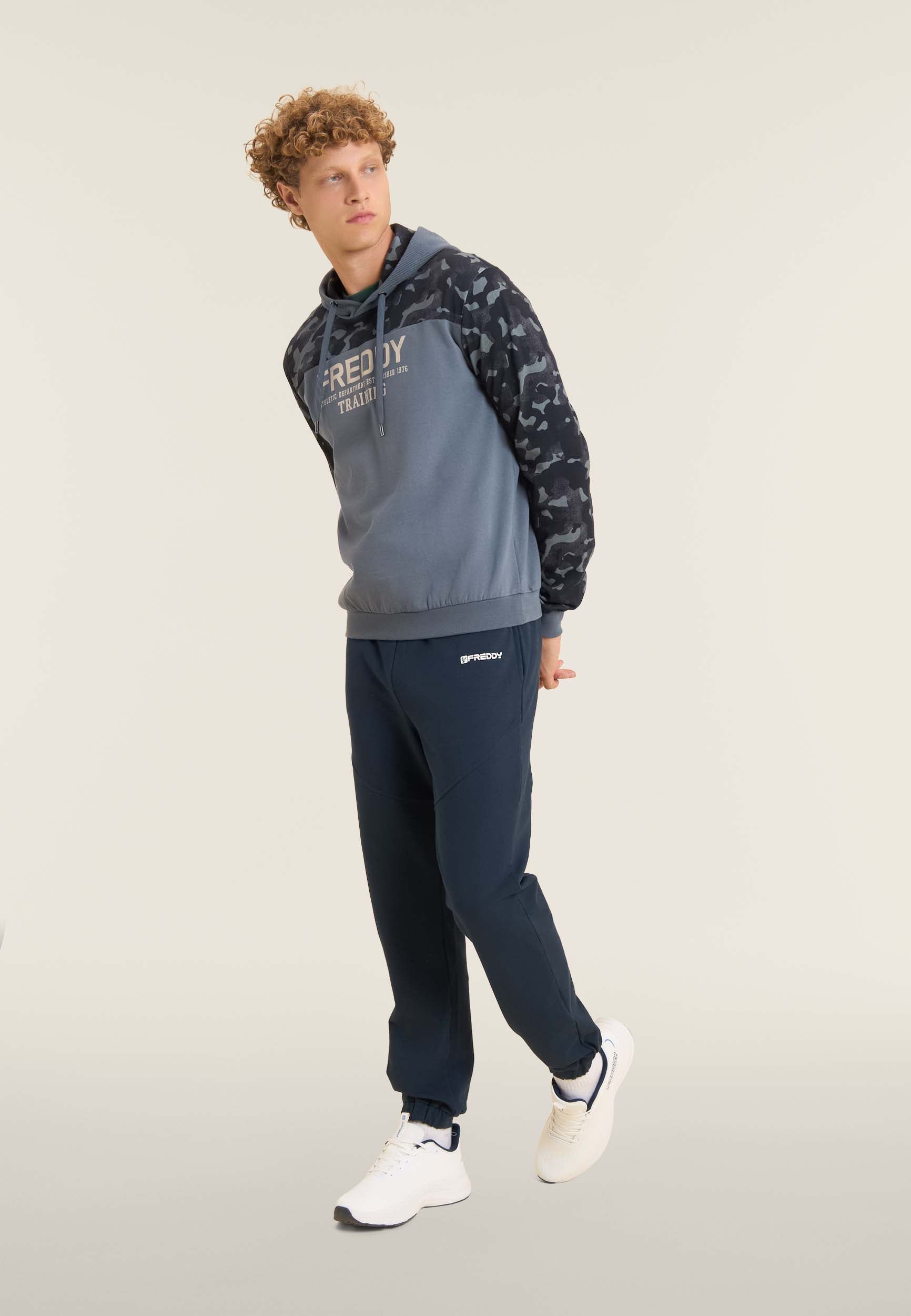 sweat-capuche-homme-freddy-coton-camouflage-logo image 2