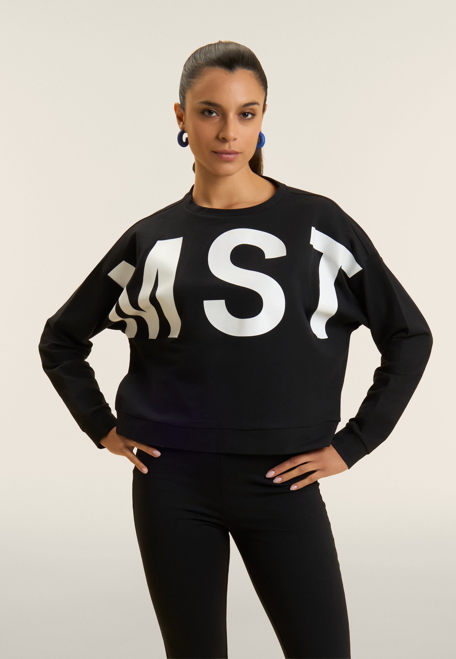 freddy-mst-sweat-col-rond-cropped-maxi-logo image 1