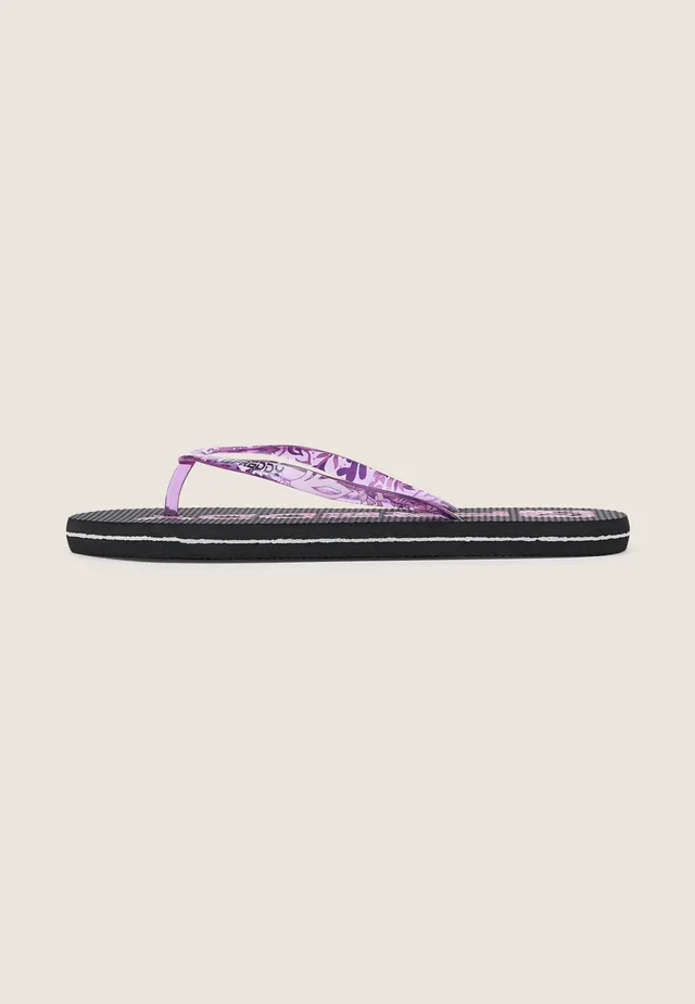 freddy-tongs-femme-bride-transparente-imprim-floral image 1