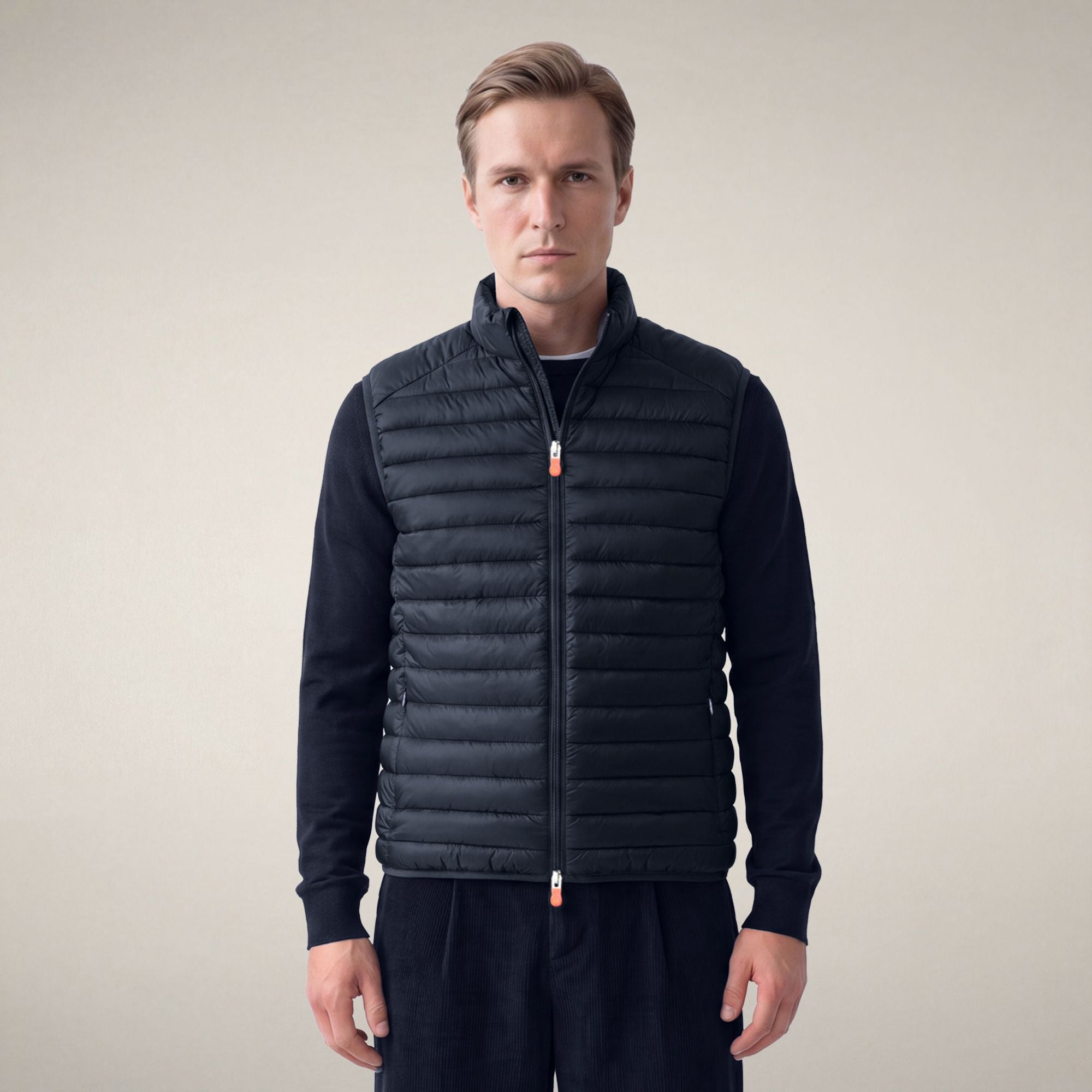 save-the-duck-adam-gilet-matelass-homme-gris-noir image 5