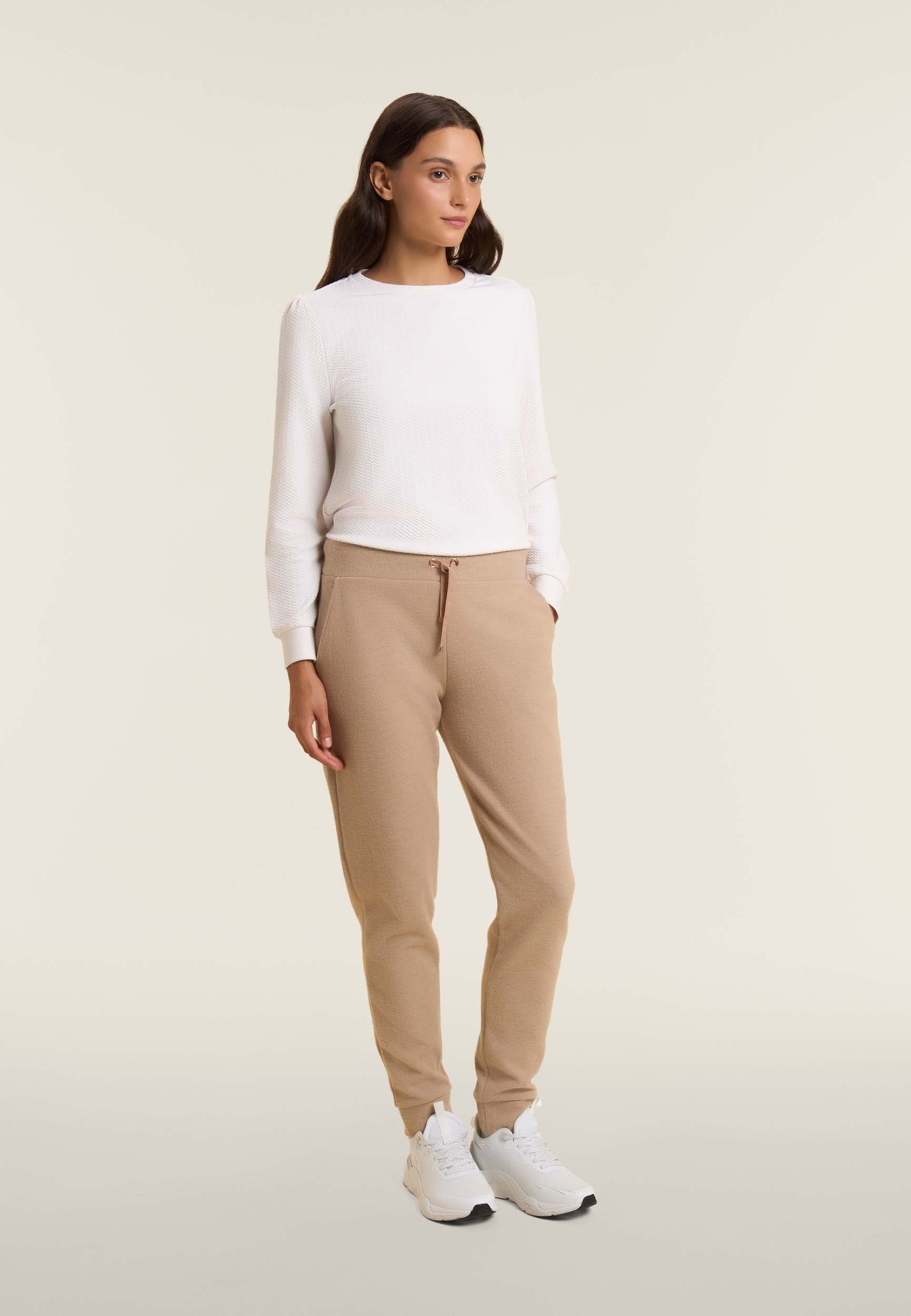 freddy-pantalon-femme-effet-tricot-avec-poignets image 2