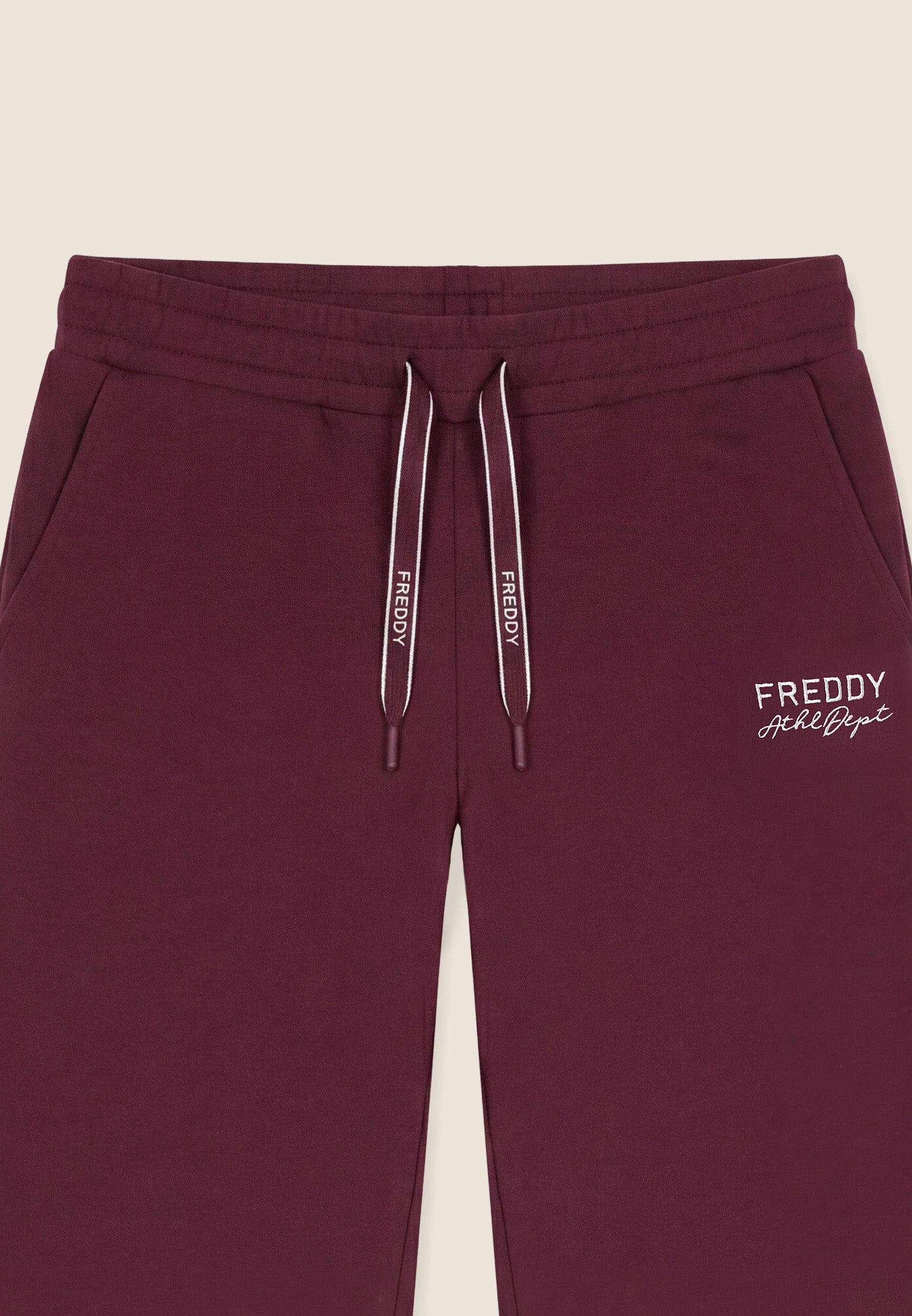 freddy-wr-up-pantalon-femme-wide-leg-palazzo-en-molleton-coton-full-length image 3