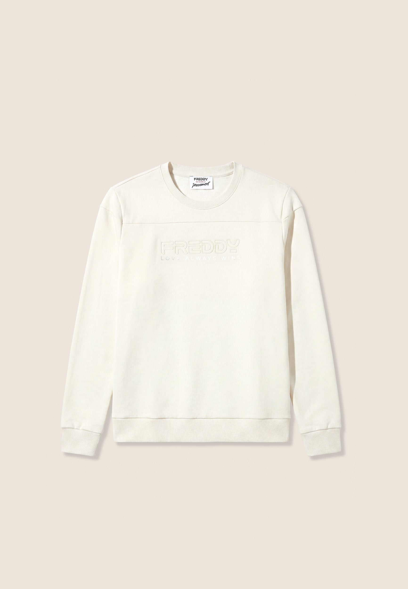 freddy-sweat-col-rond-love-always-win-brod-femme image 4