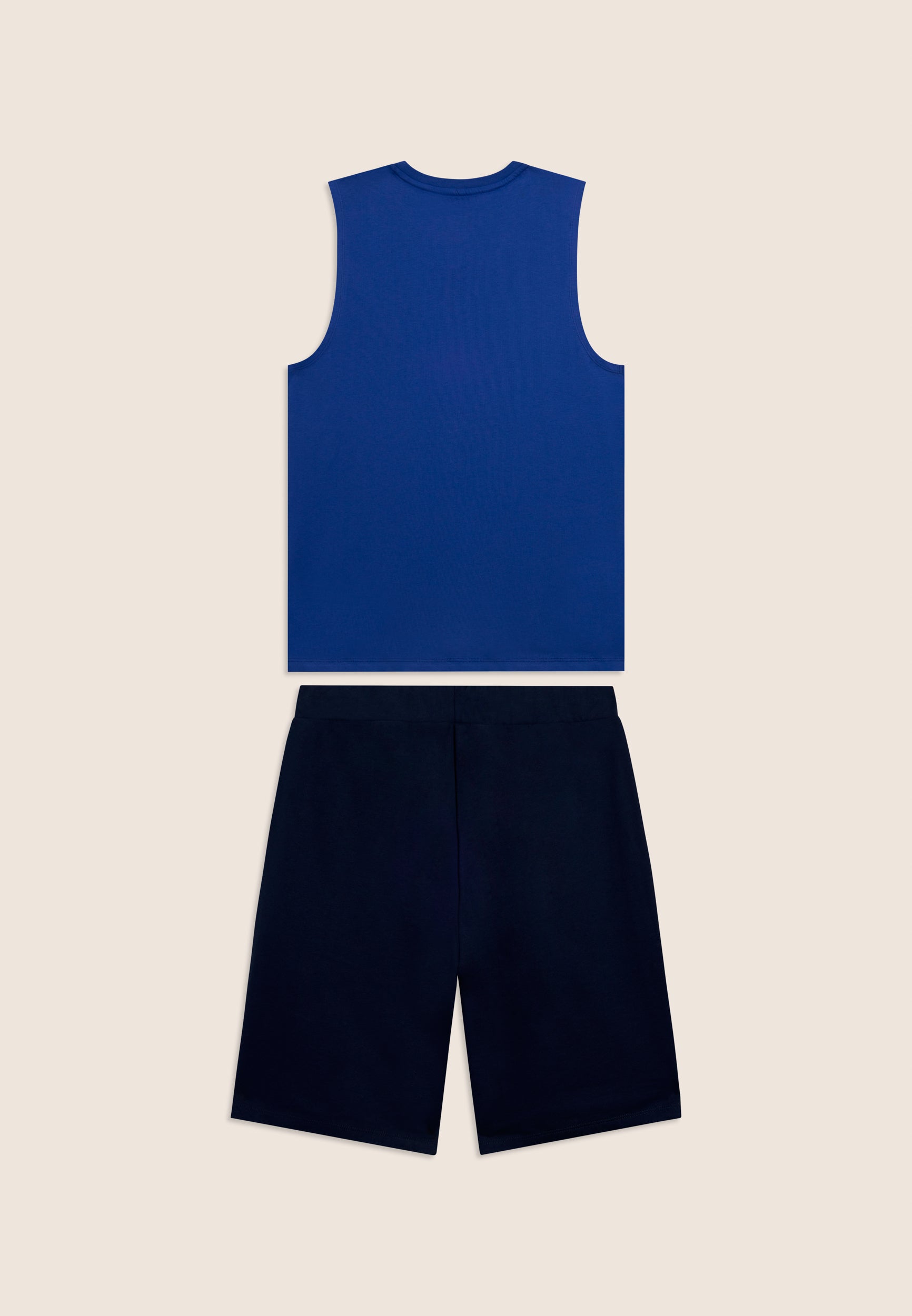 freddy-ensemble-sport-coton-top-sans-manches-bermuda image 8