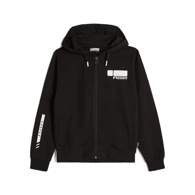 freddy-sweat-full-zip-capuche-no-logo image 1