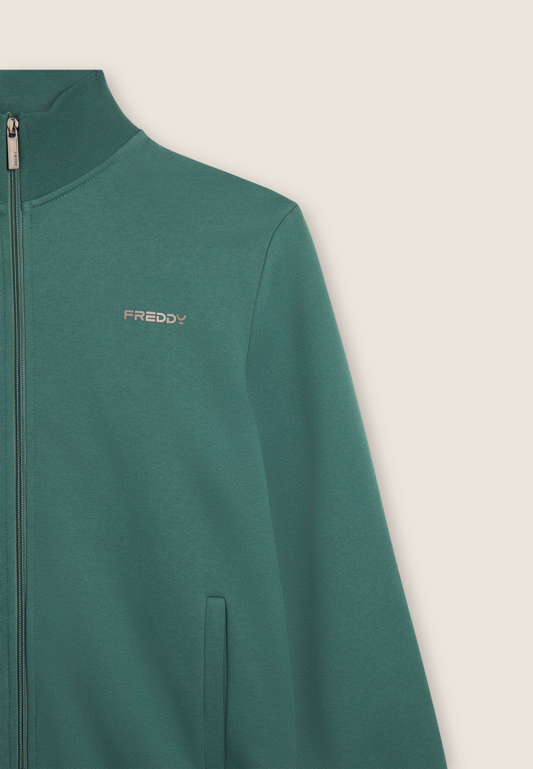 freddy-sweat-full-zip-homme-col-haut-felpa-coton image 7