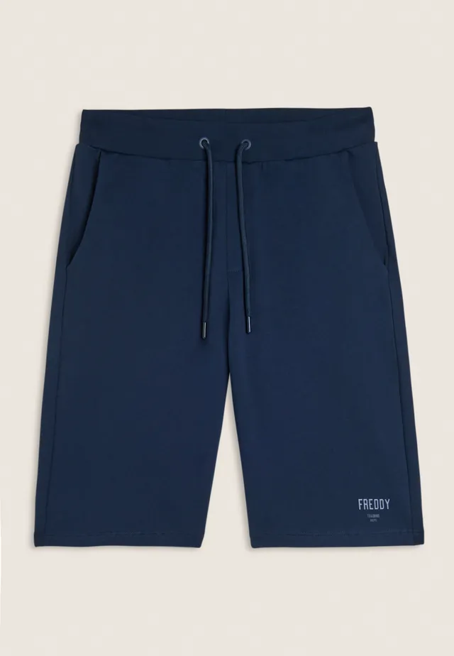 freddy-bermuda-coton-poches-int-rieures-taille-lastique-homme image 1