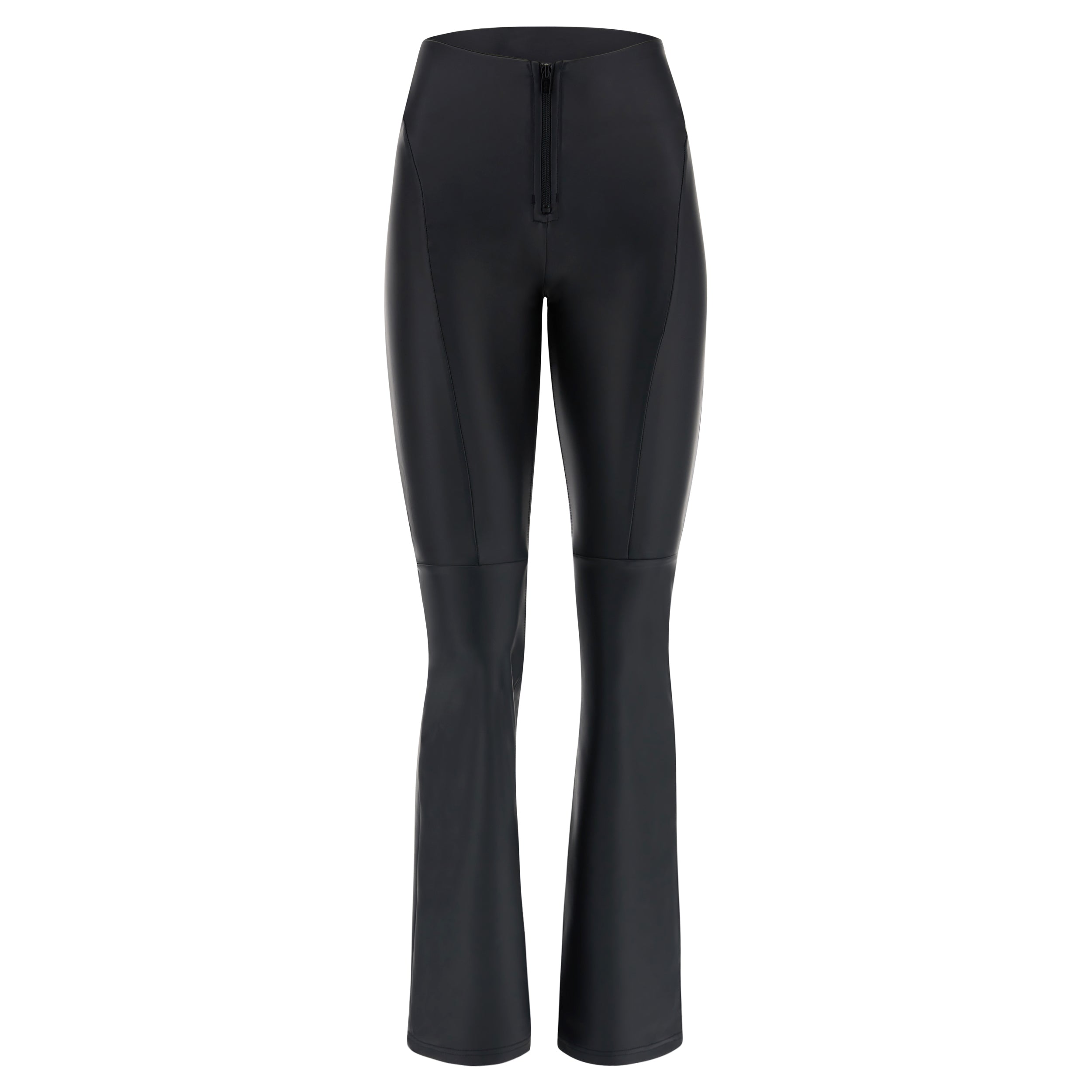 freddy-wr-up-similpelle-pantalon-push-up-taille-haute-galb-e-flare image 5