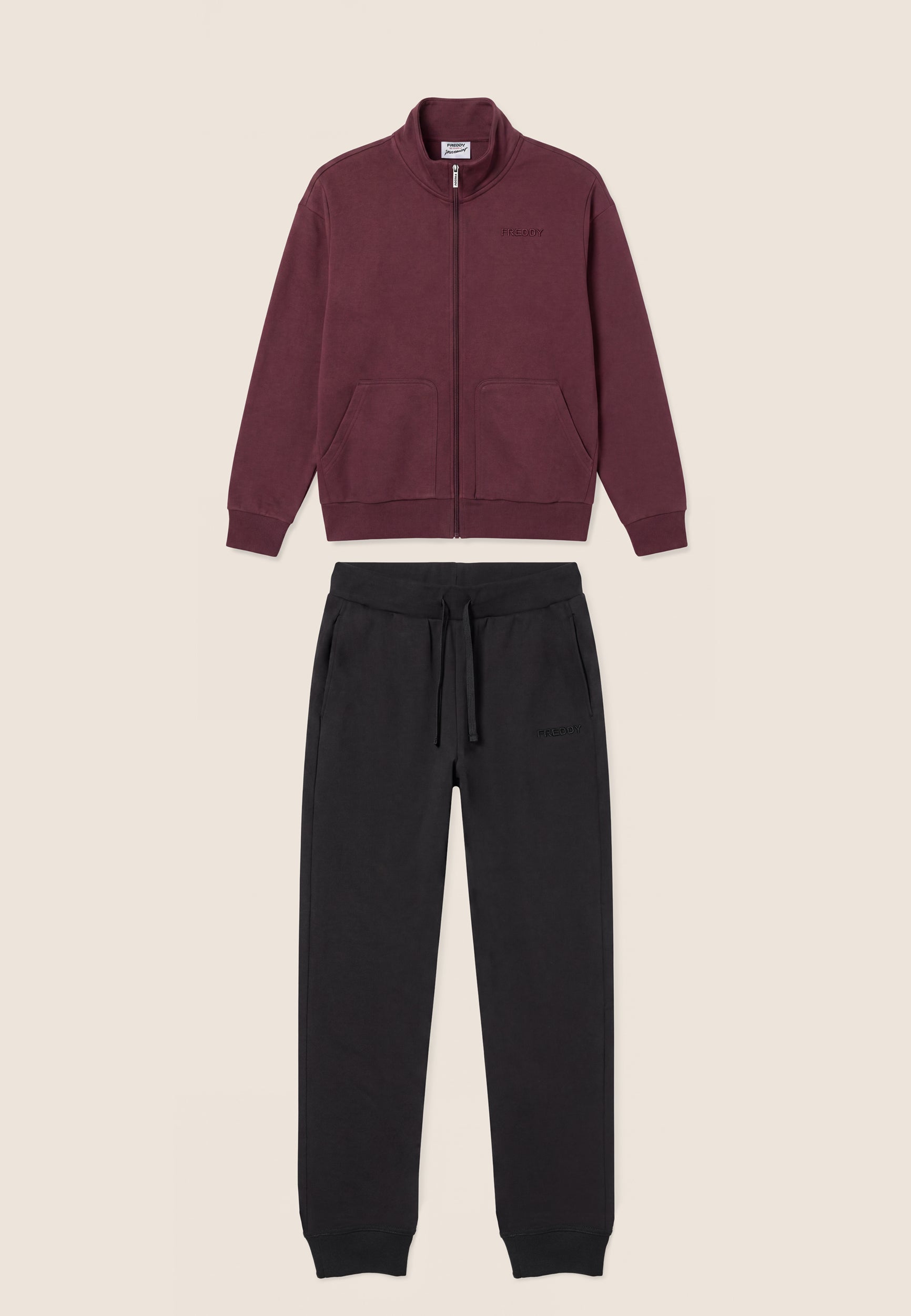 freddy-surv-tement-homme-zip-col-haut-poches-plaqu-es image 1