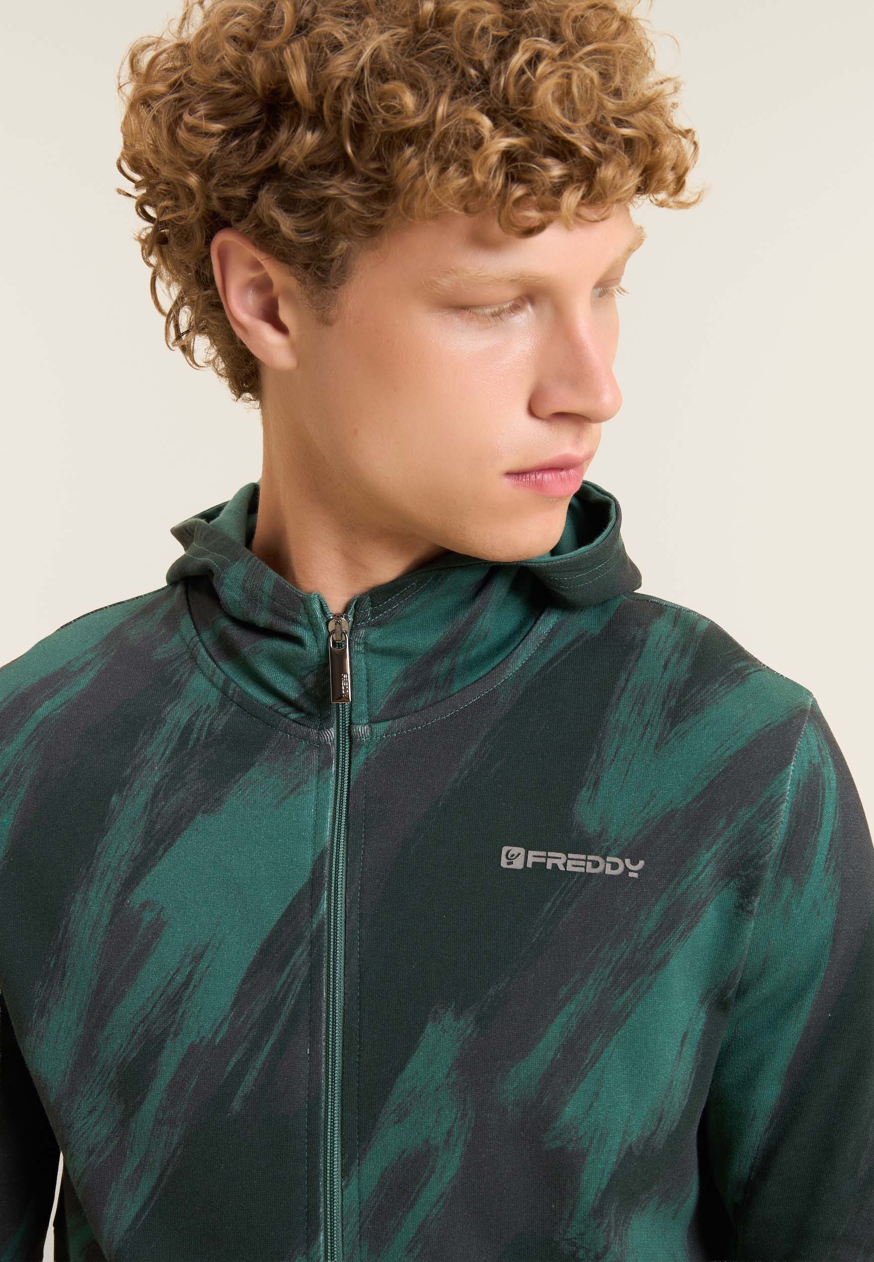 freddy-felpa-sweat-capuche-homme-imprim-brush image 4