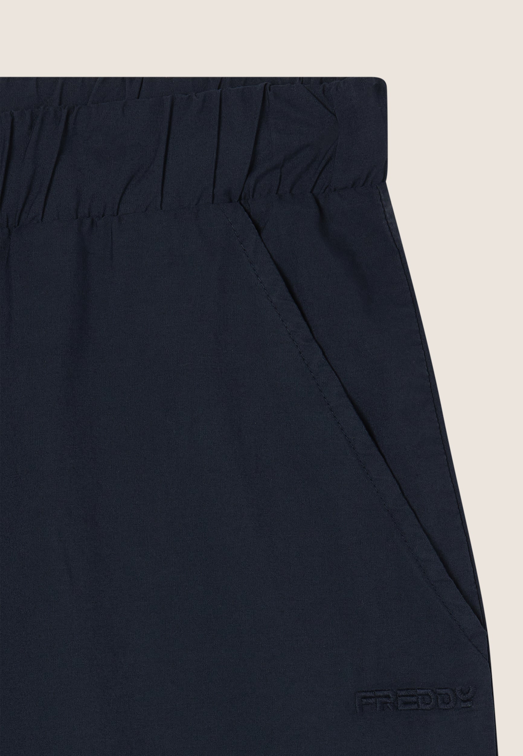 freddy-pantalon-femme-wide-leg-coton-7-8-broderie-sangallo image 7
