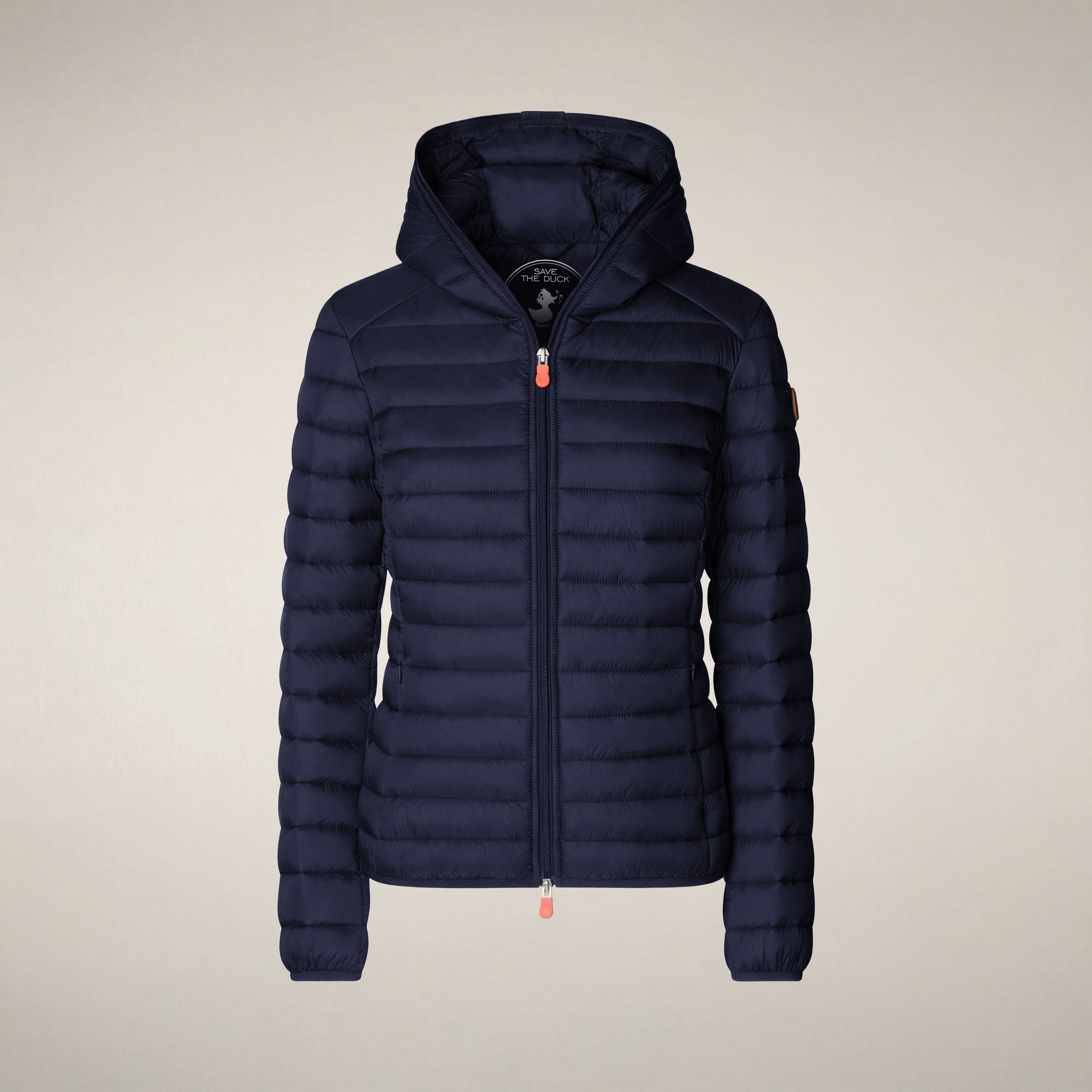 save-the-duck-daisy-doudoune-femme-capuche-bleu-navy image 3