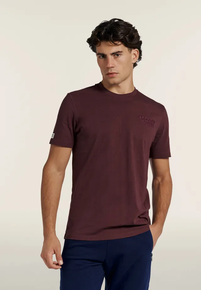 freddy-t-shirt-homme-regular-fit-jersey-coton image 1