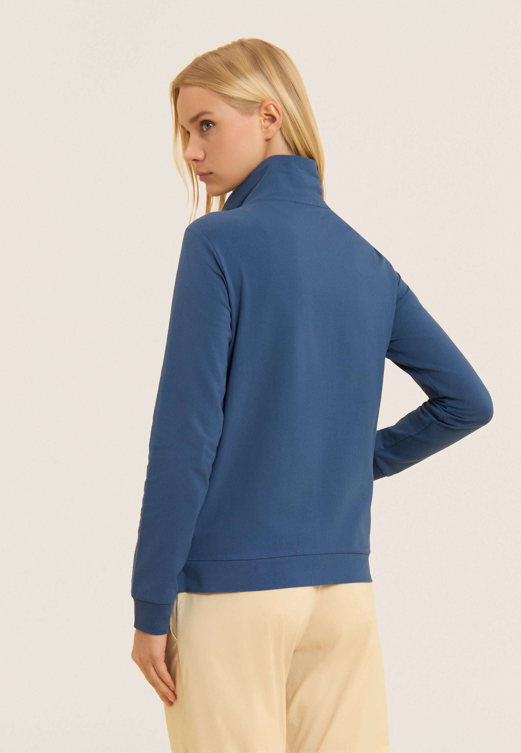 freddy-sweat-zip-col-haut-broderie-florale image 3