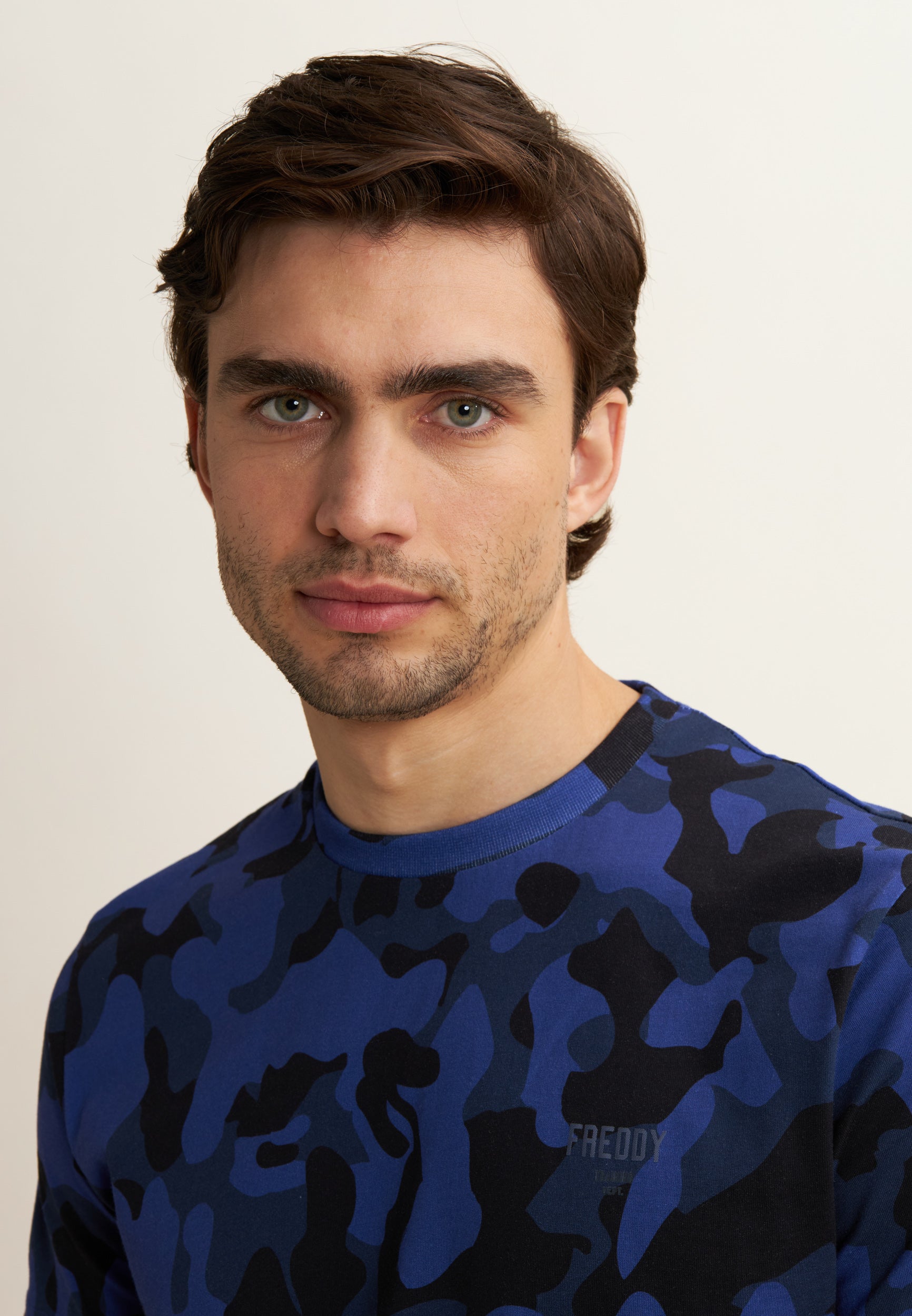 freddy-t-shirt-camouflage-all-over-coton-regular-fit image 4