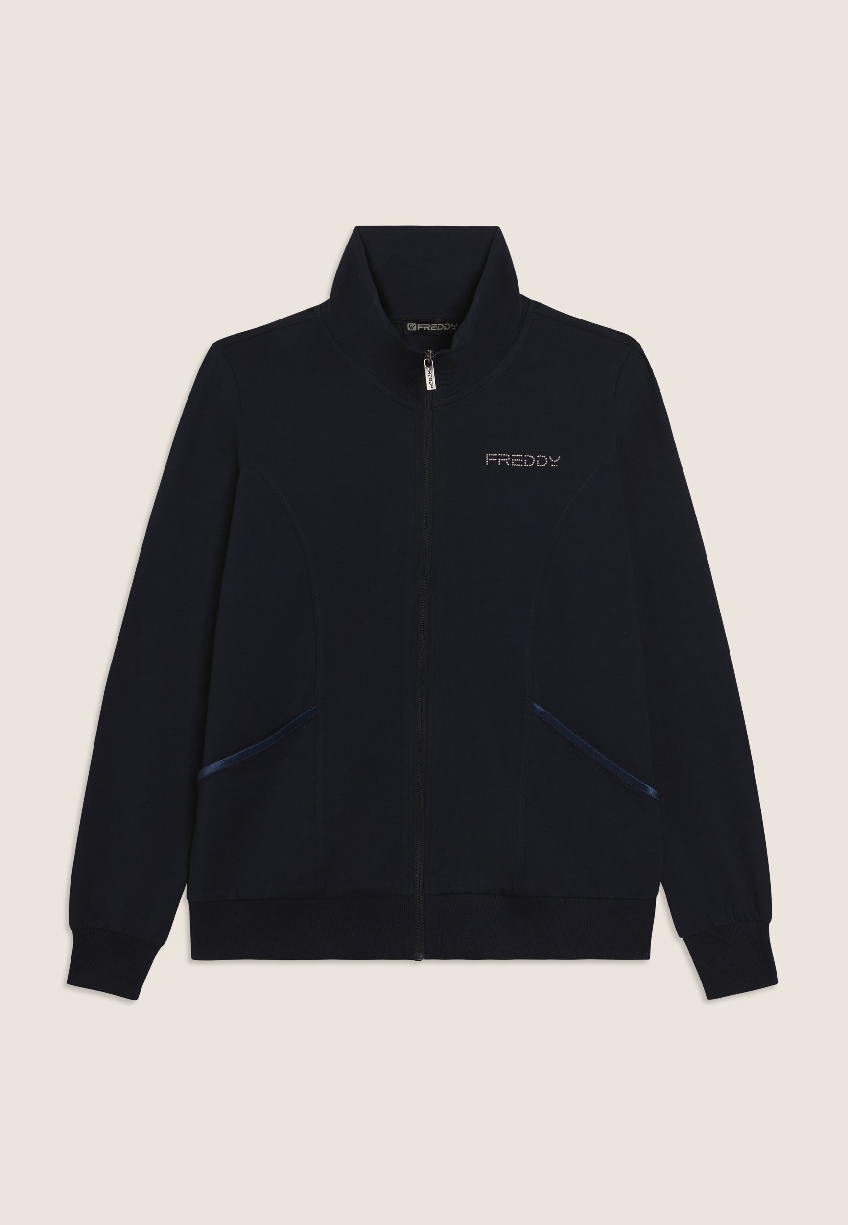 freddy-sweat-zipp-col-haut-jersey-stretch-femme image 5