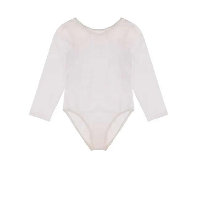 freddy-body-danse-fille-manches-longues-col-rond image 1