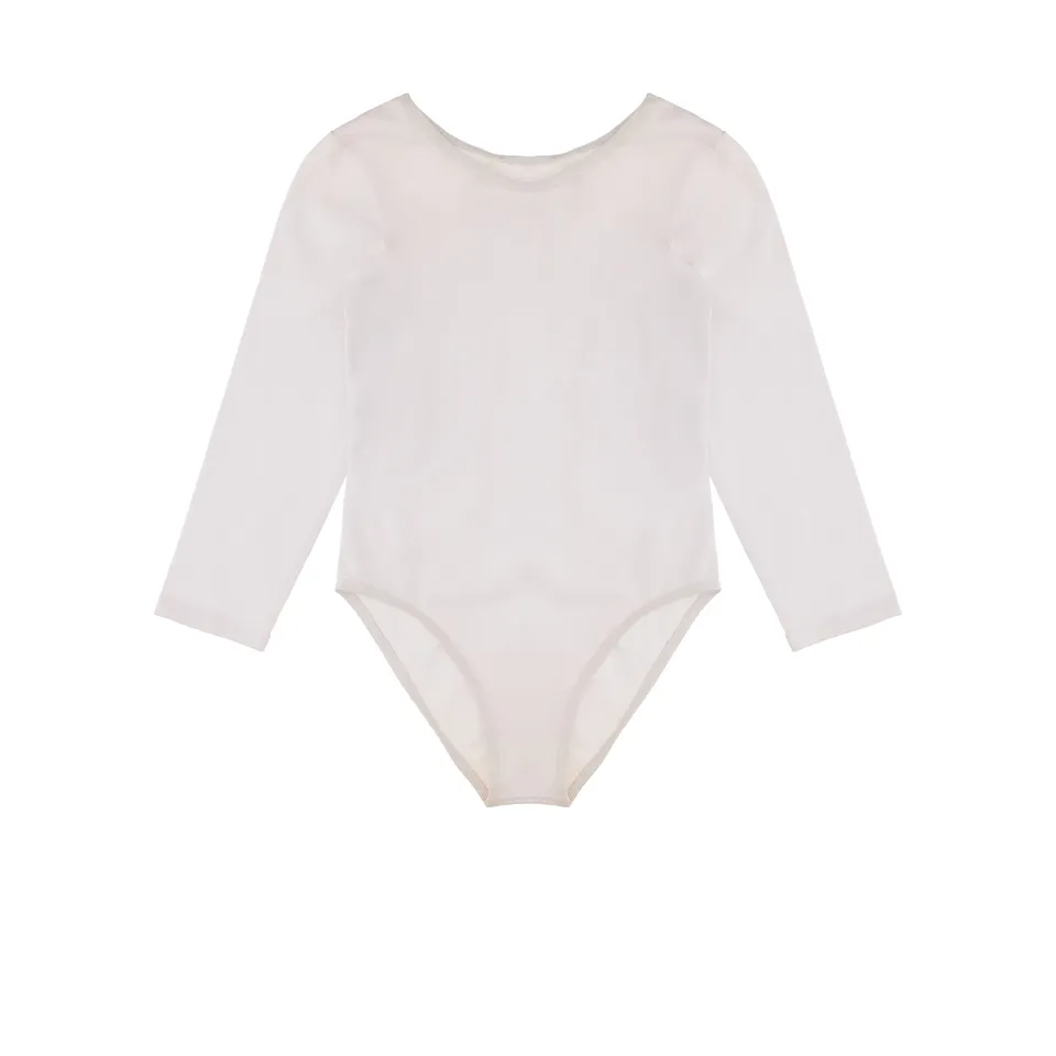 freddy-body-danse-fille-manches-longues-col-rond image 1