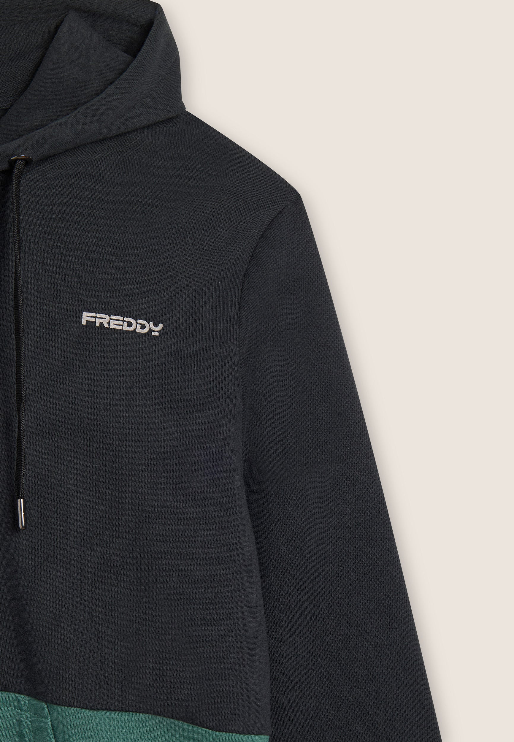 freddy-felpa-colour-block-capuche-jersey-coton-homme image 7