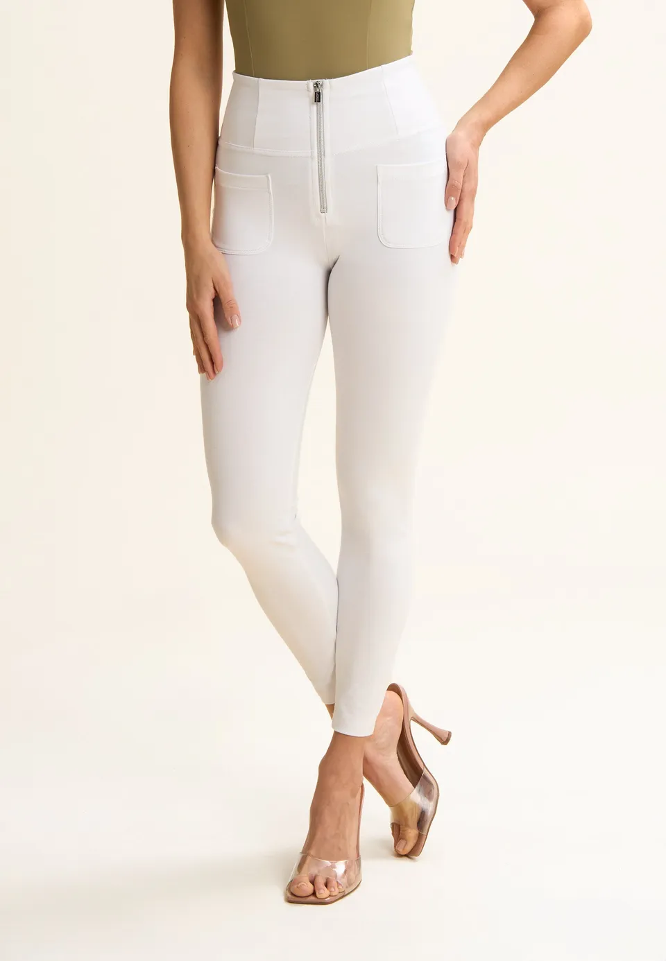 freddy-wr-up-pantalon-7-8-taille-haute-superskinny-poches-plaqu-es image 1