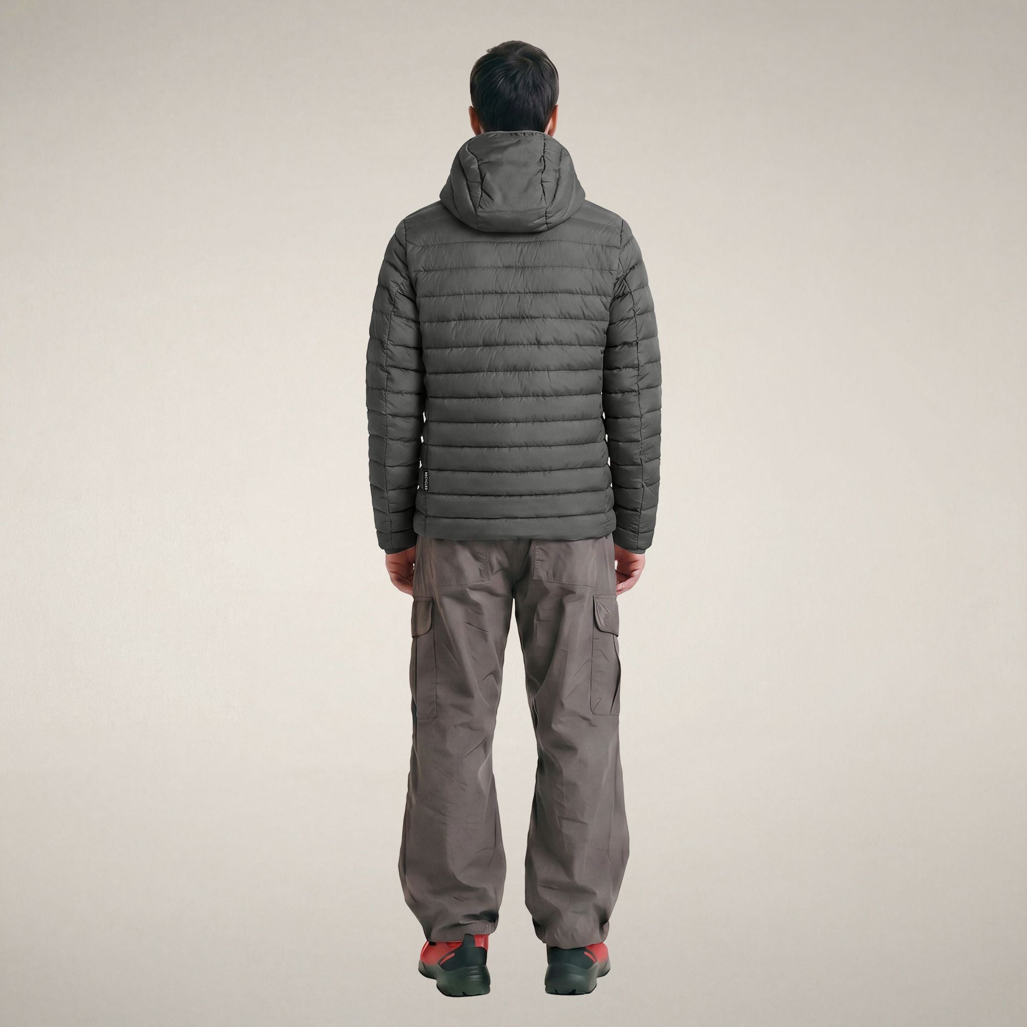 save-the-duck-juncus-piumino-homme-gris-canon-de-fusil image 2