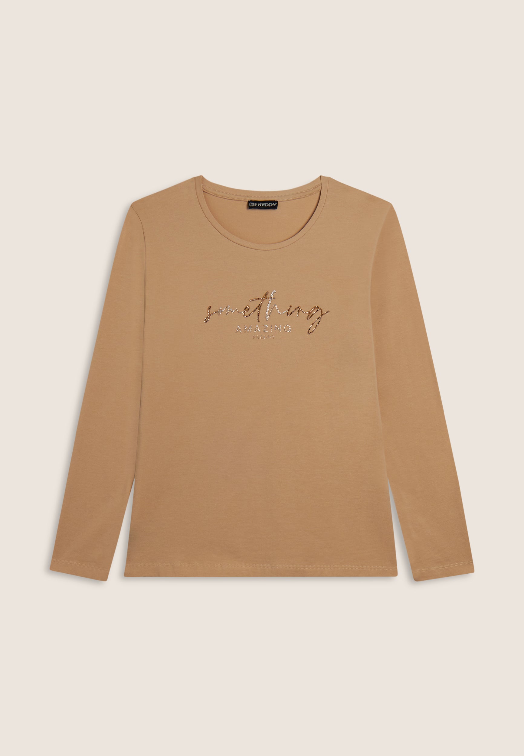 t-shirt-manches-longues-freddy-something-amazing-strass image 4