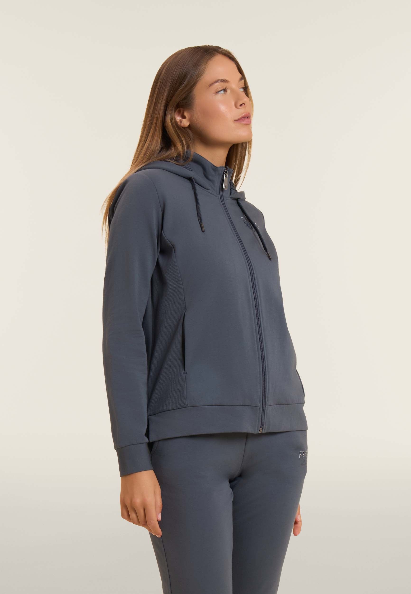 freddy-felpa-full-zip-capuche-col-haut-costina-logo-clous image 8
