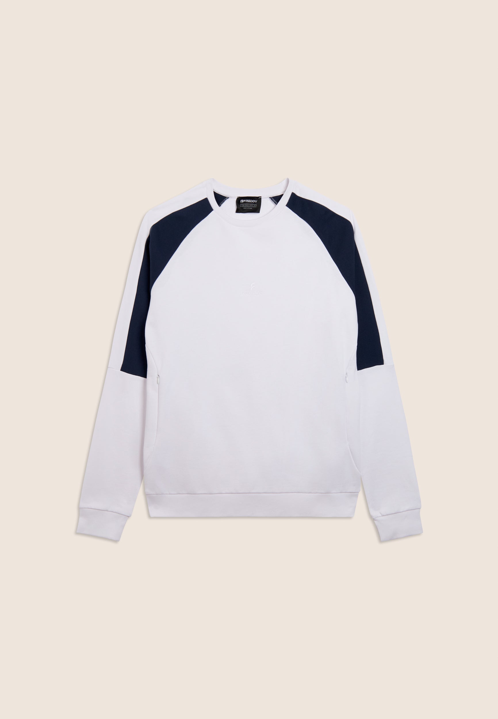 freddy-felpa-girocollo-color-block-sweat-100-coton image 7