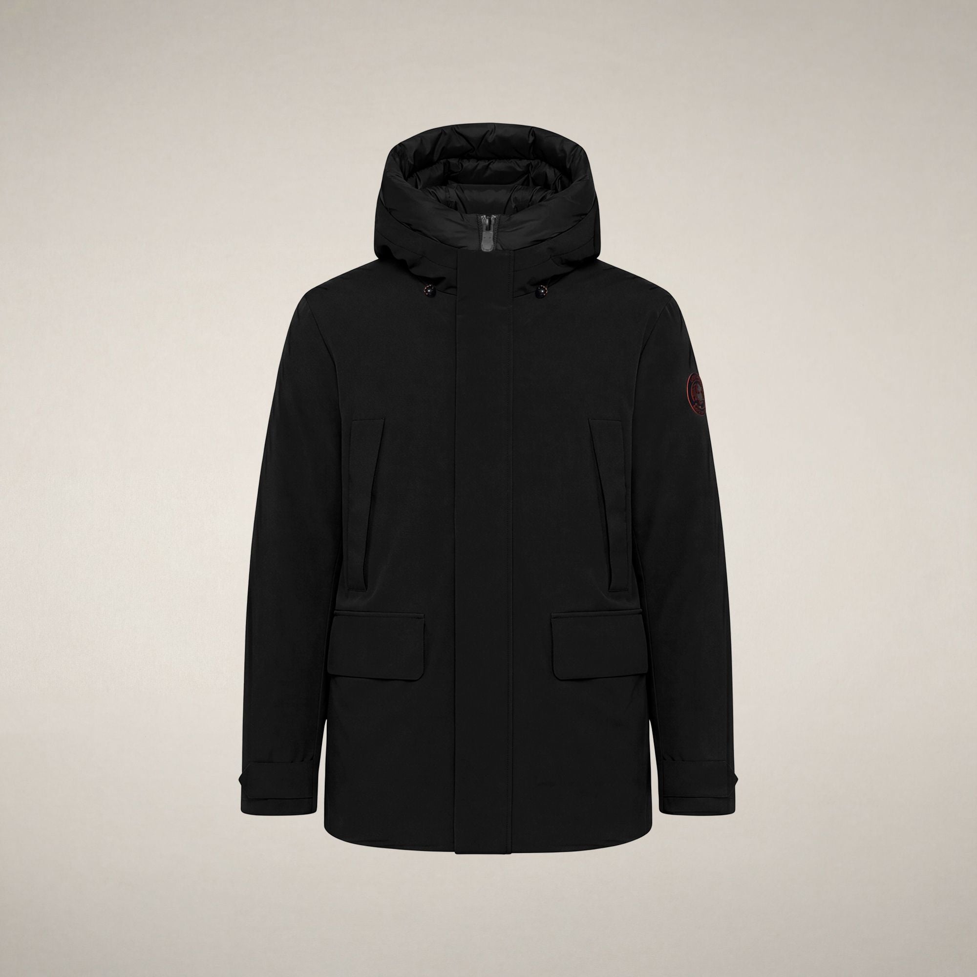 save-the-duck-gerard-parka-capuche-homme-noir-pro-tech image 3