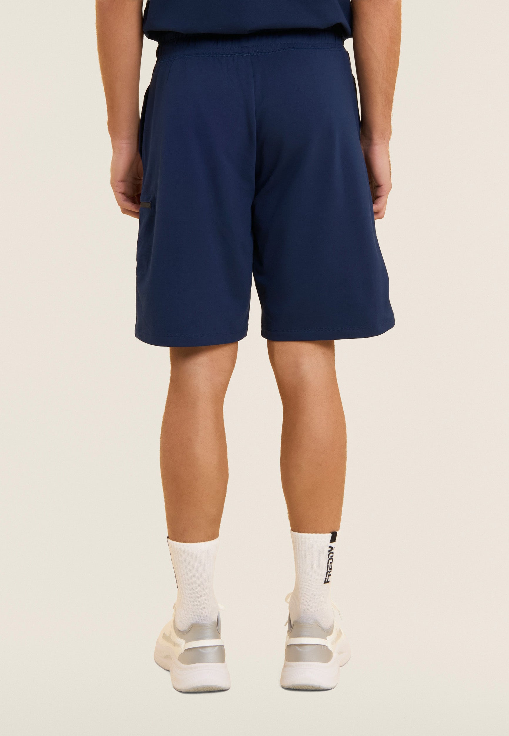 freddy-training-short-homme-baby-french-terry-poche-zip image 3
